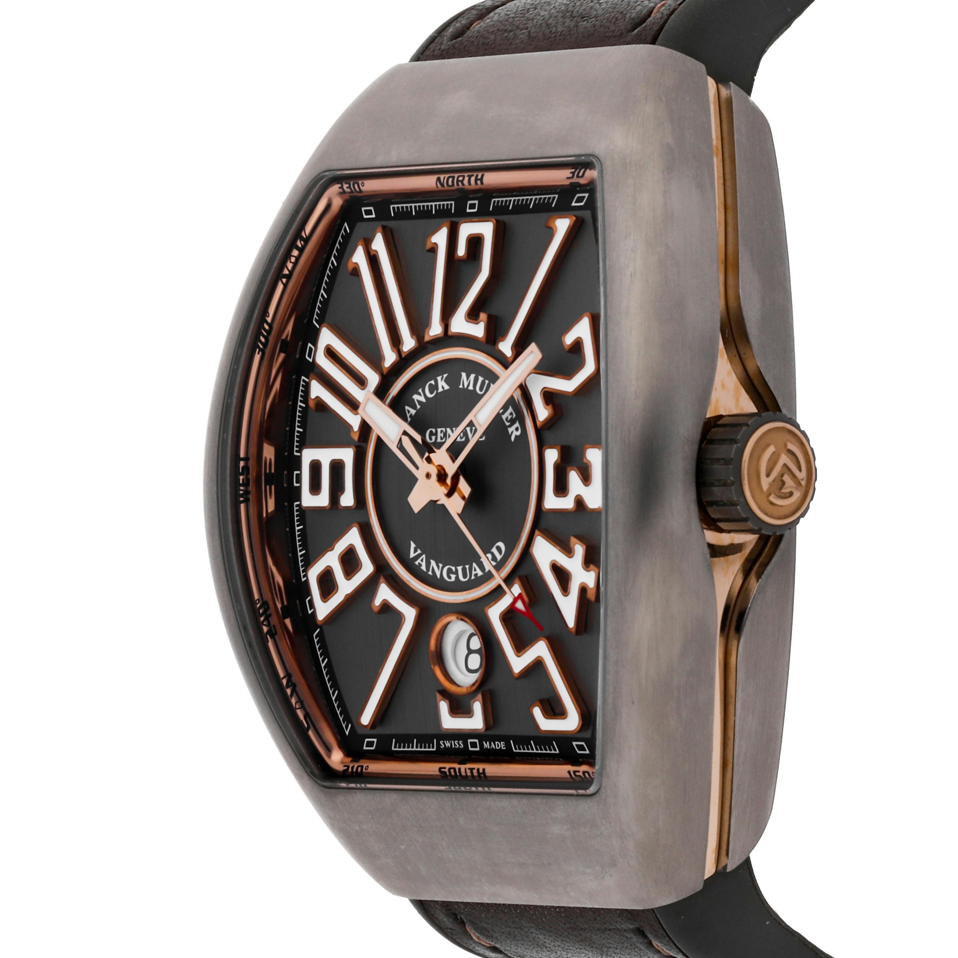 Pre Owned Franck Muller Vanguard V41 SC DT TT BR 5N Govberg Jewelers