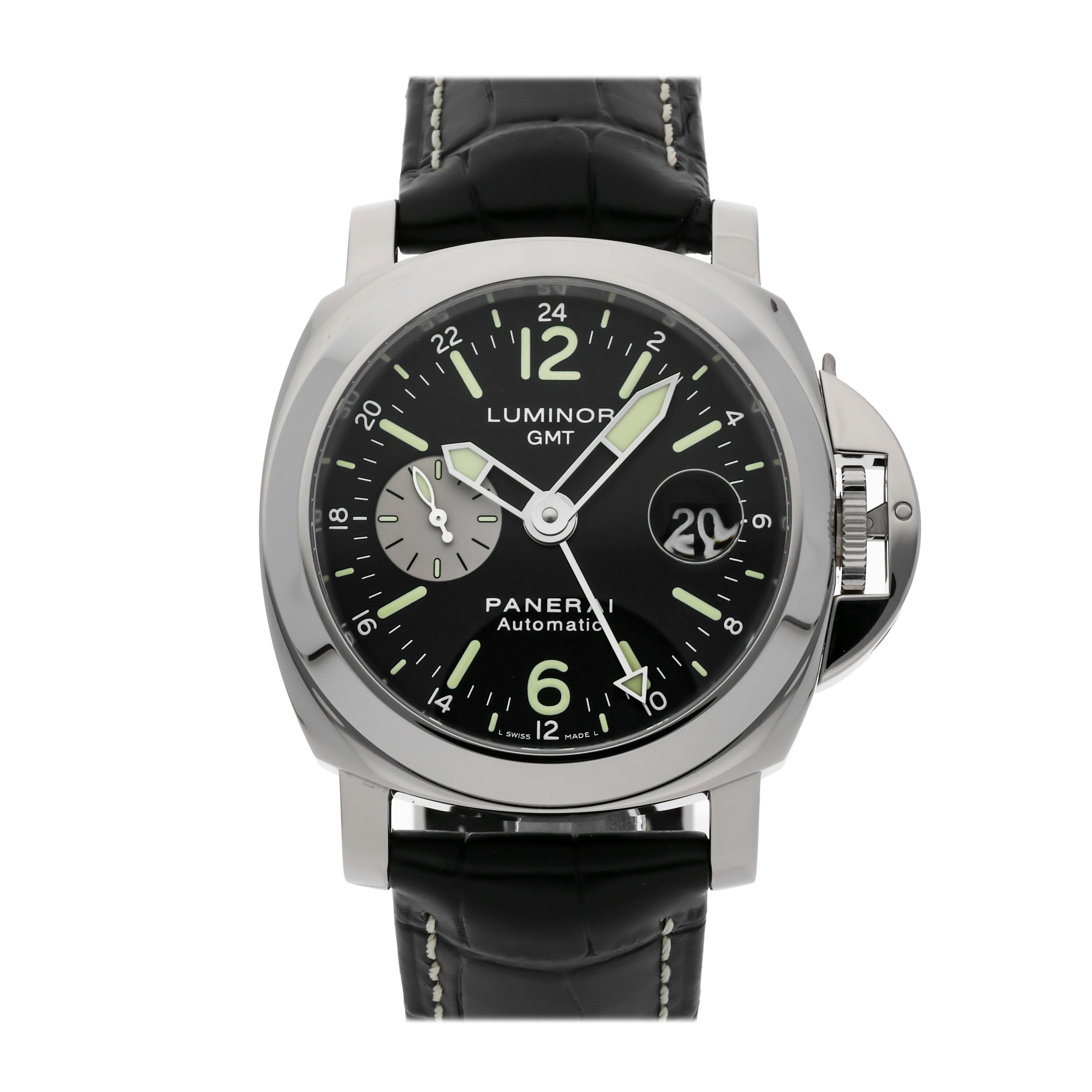 Pre Owned Panerai Luminor GMT PAM 88 Govberg Jewelers