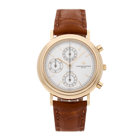 Vertical Pre-Owned Vacheron Constantin Vintage Chronograph 47001/000J-0871