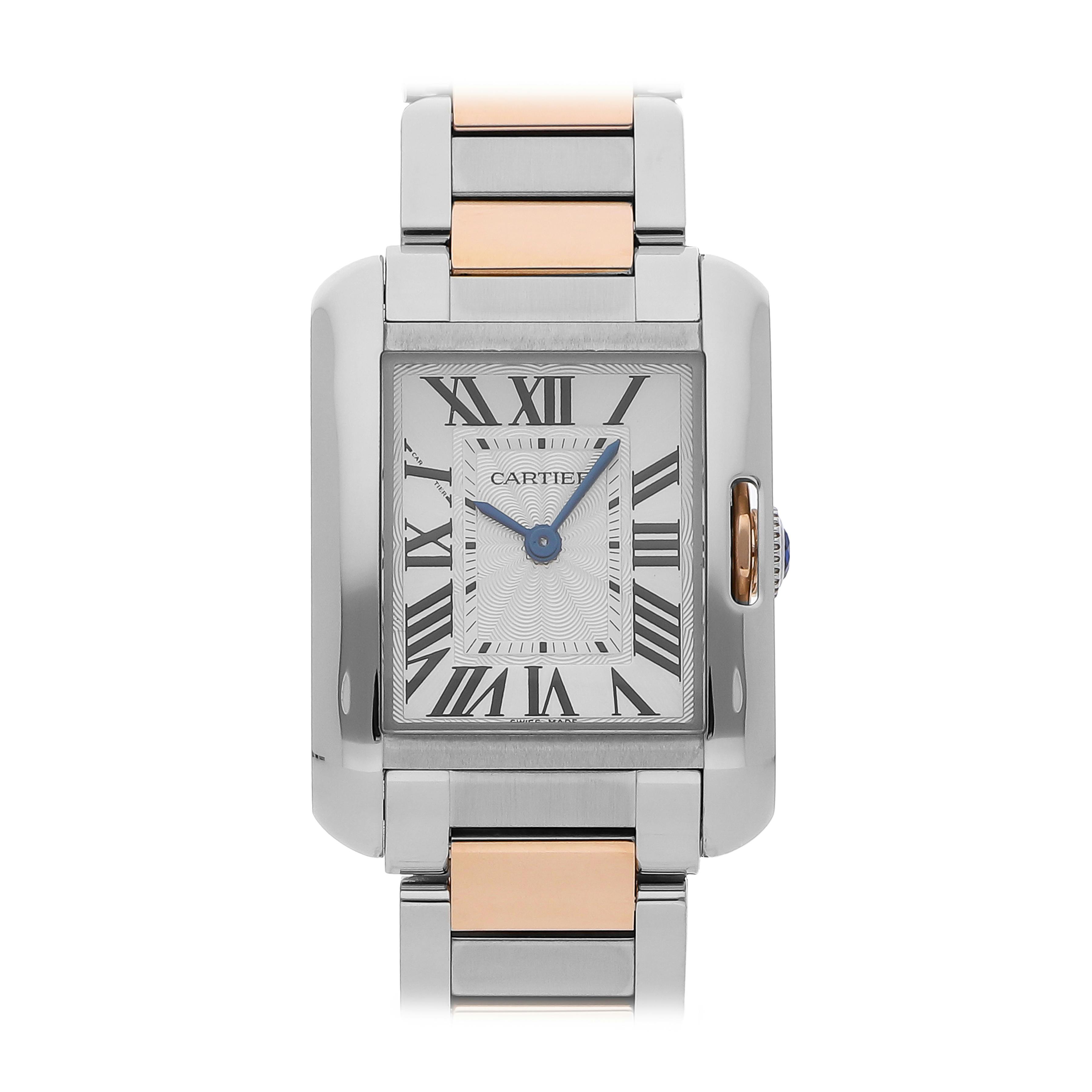 Cartier tank anglaise outlet small