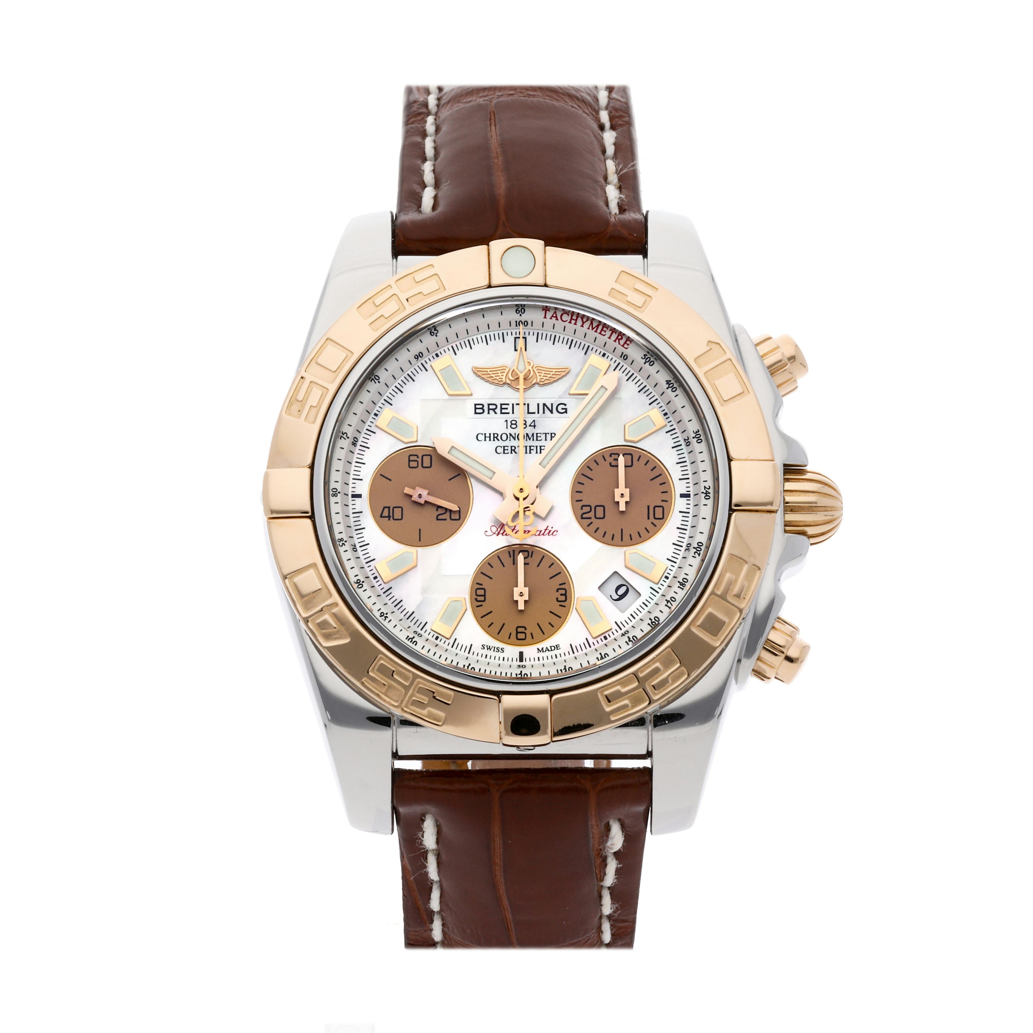 Breitling chronomat outlet 41 gold