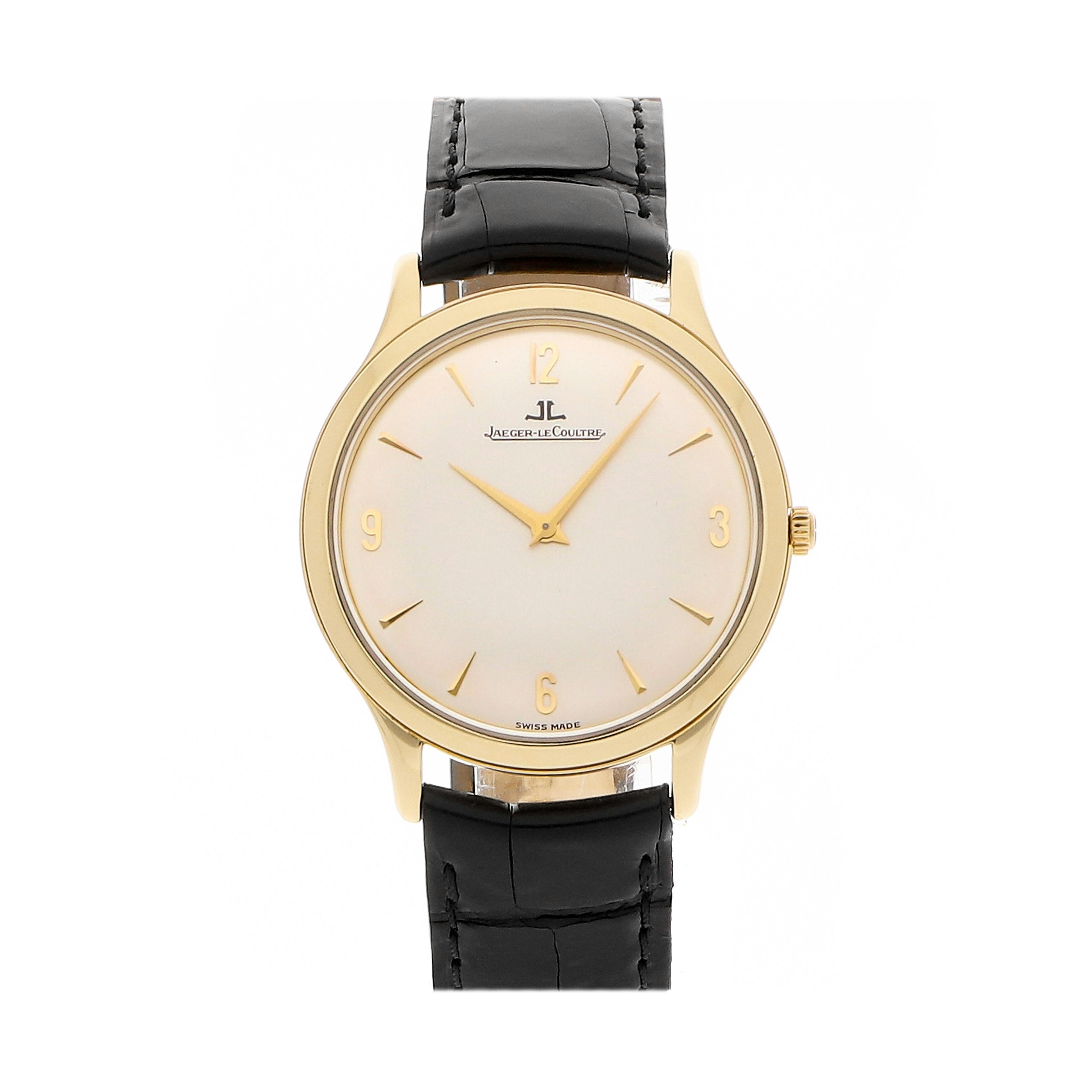 Pre Owned Jaeger LeCoultre Master Ultra Thin QA145101 Govberg