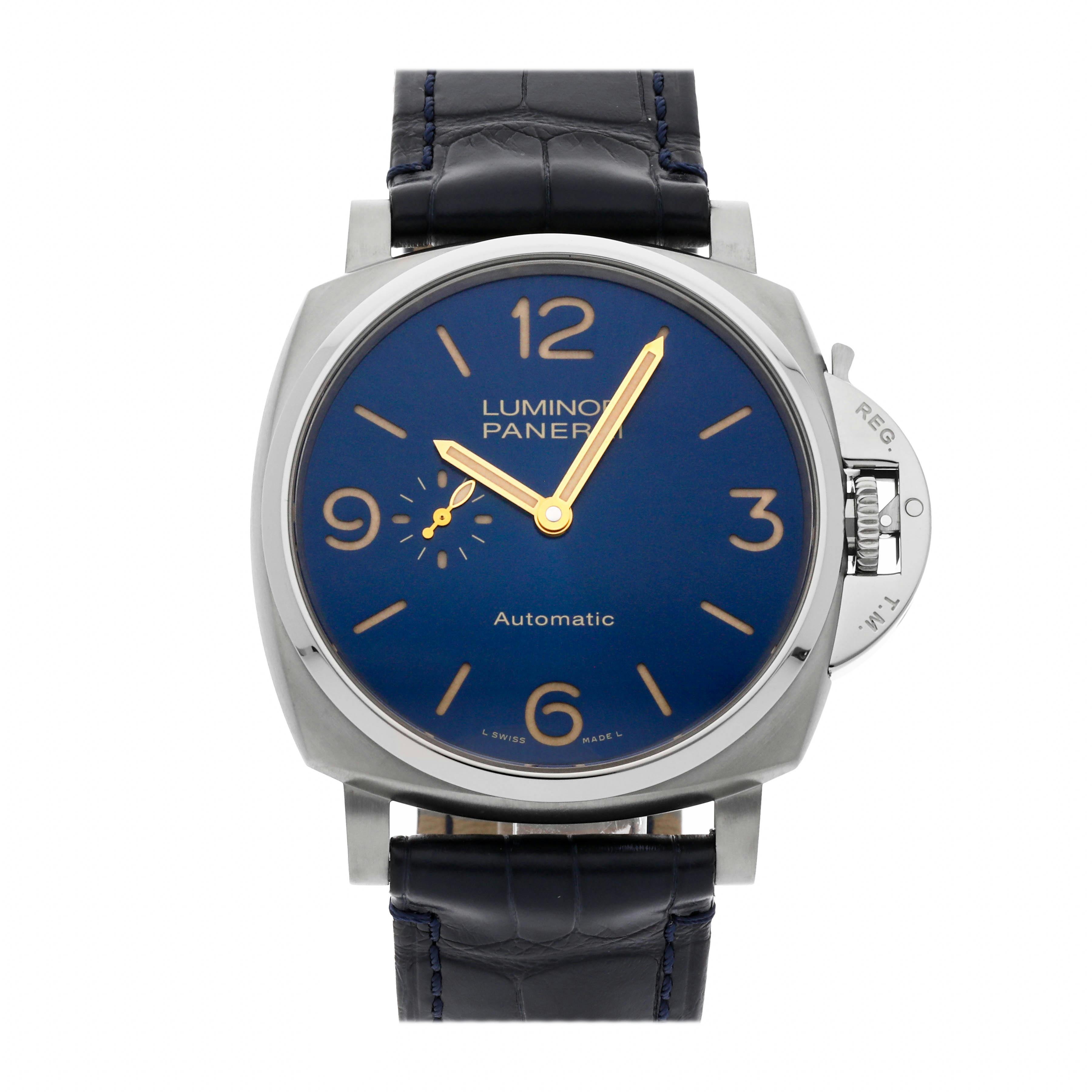 Pre Owned Panerai Luminor Due 3 Days PAM 729 WatchBox