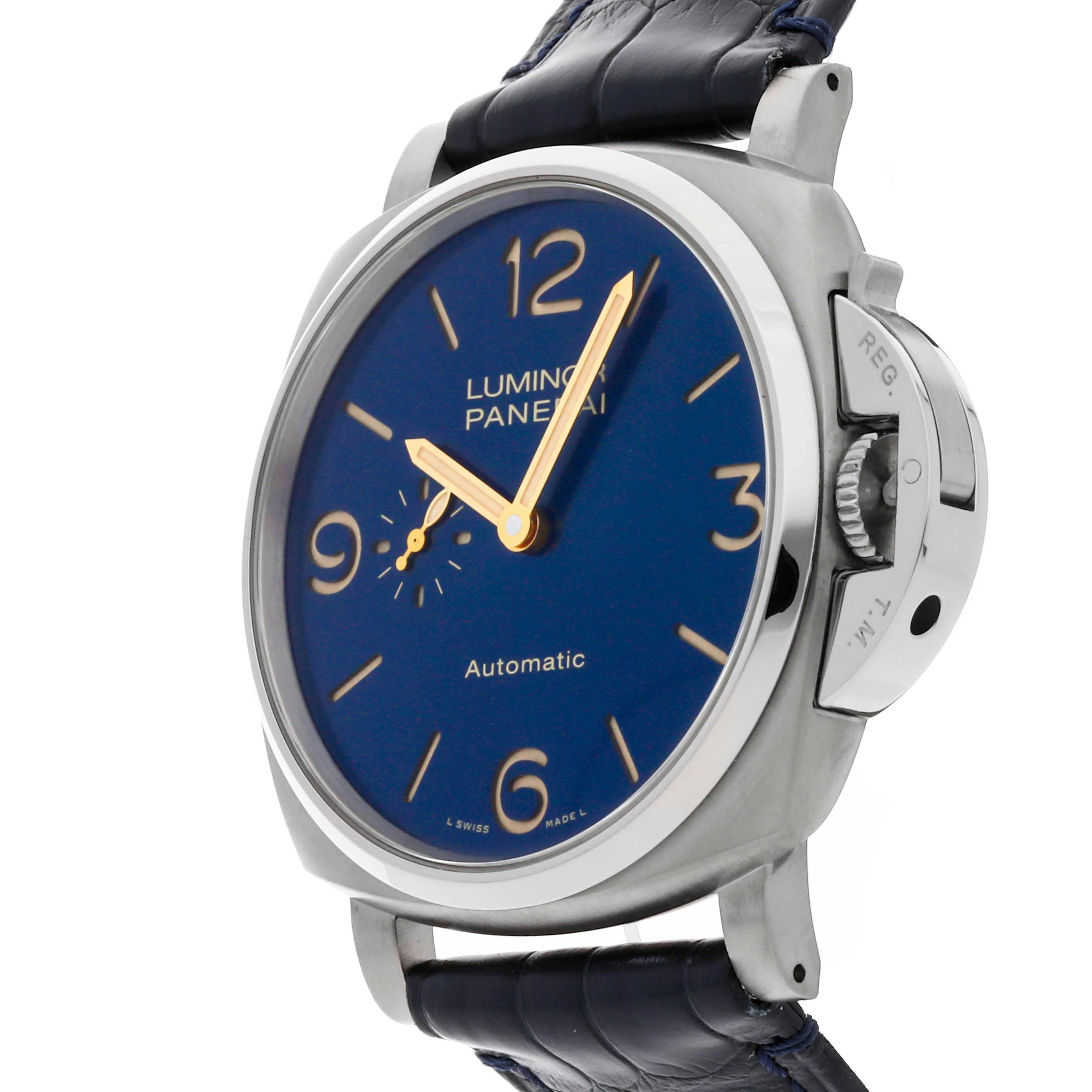 Pre Owned Panerai Luminor Due 3 Days PAM 729 WatchBox