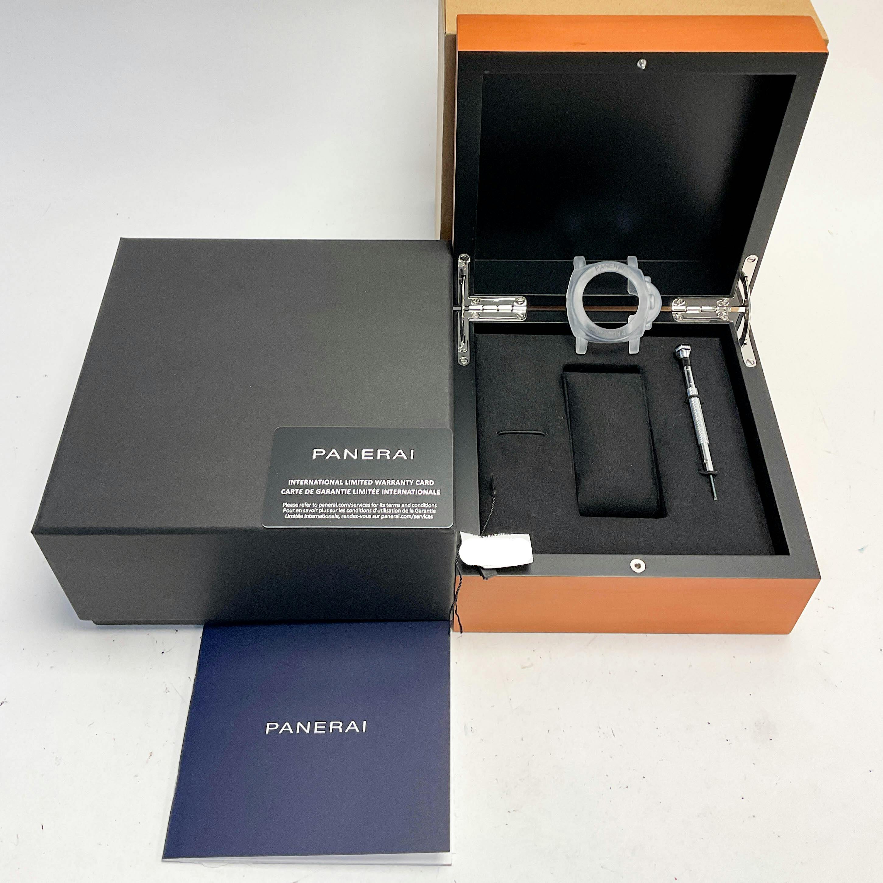 Pre Owned Panerai Submersible GMT Navy SEALs PAM 1324 Govberg