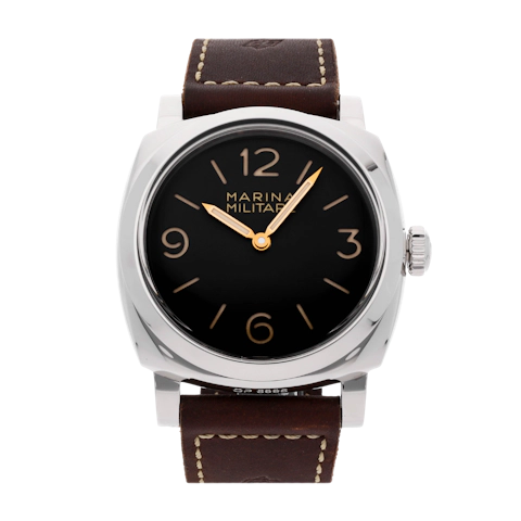 Vertical Pre-Owned Panerai Radiomir 1940 3 Days Marina Militare Acciaio PAM 587