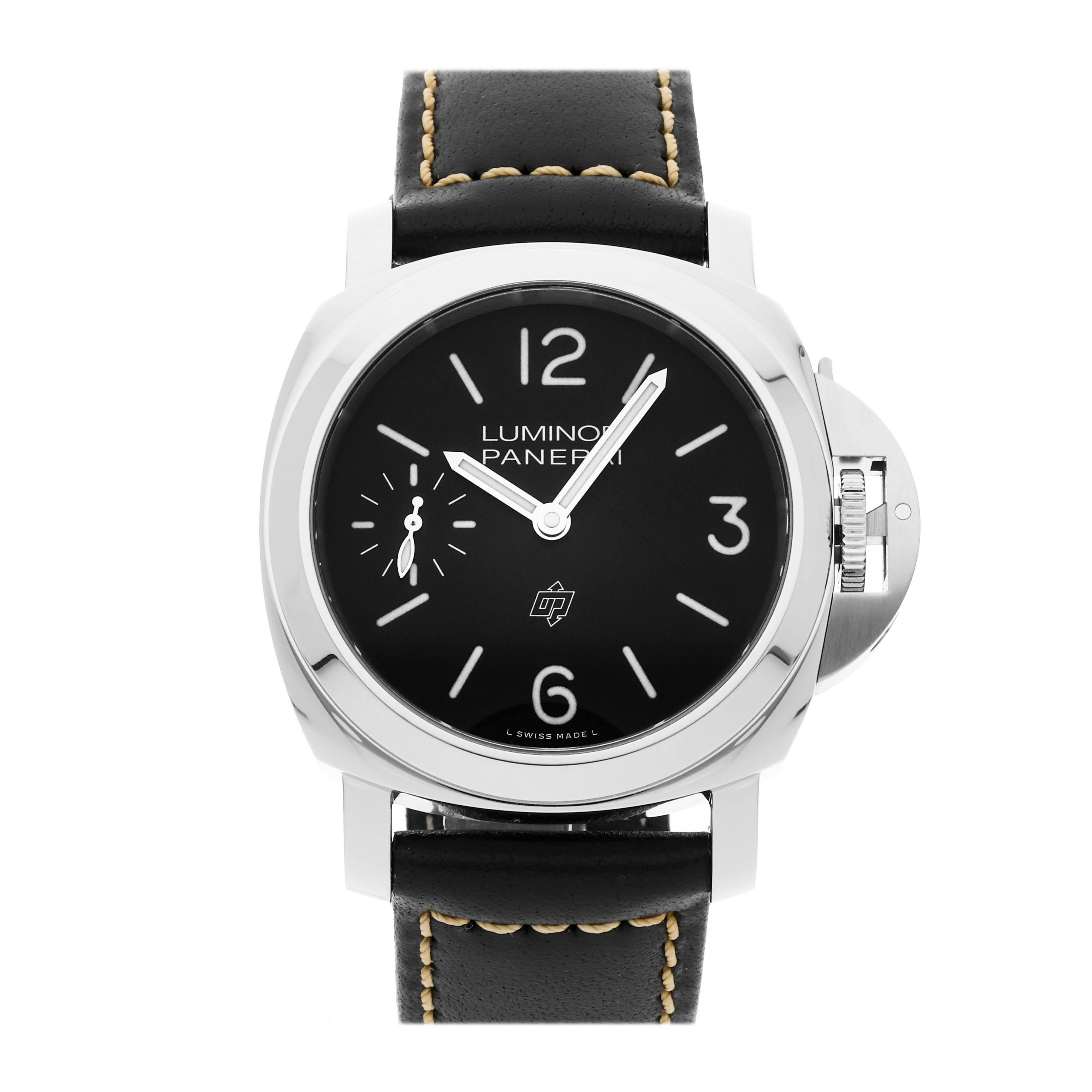 Pre Owned Panerai Luminor Logo PAM 1084 Govberg Jewelers