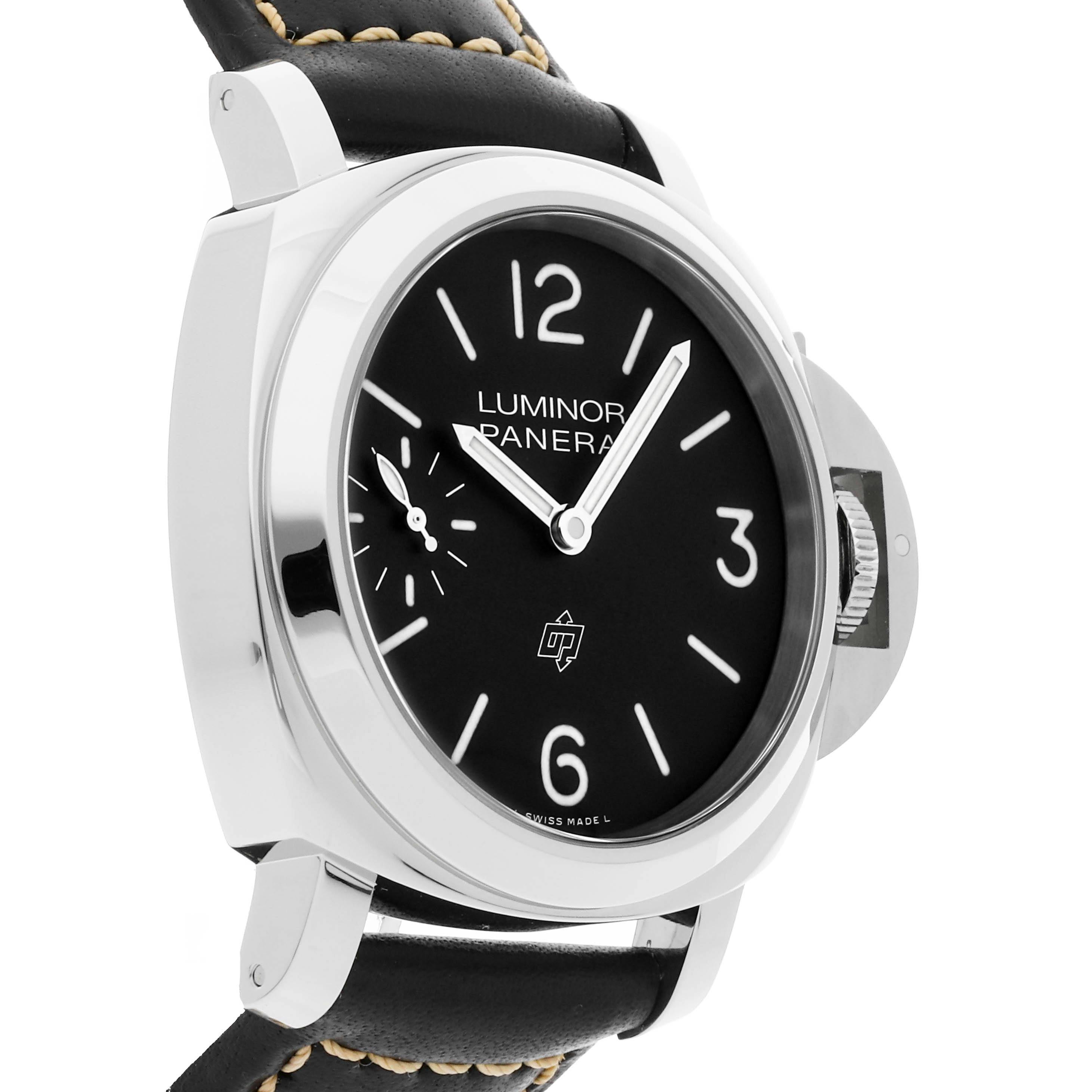 Pre Owned Panerai Luminor Logo PAM 1084 Govberg Jewelers