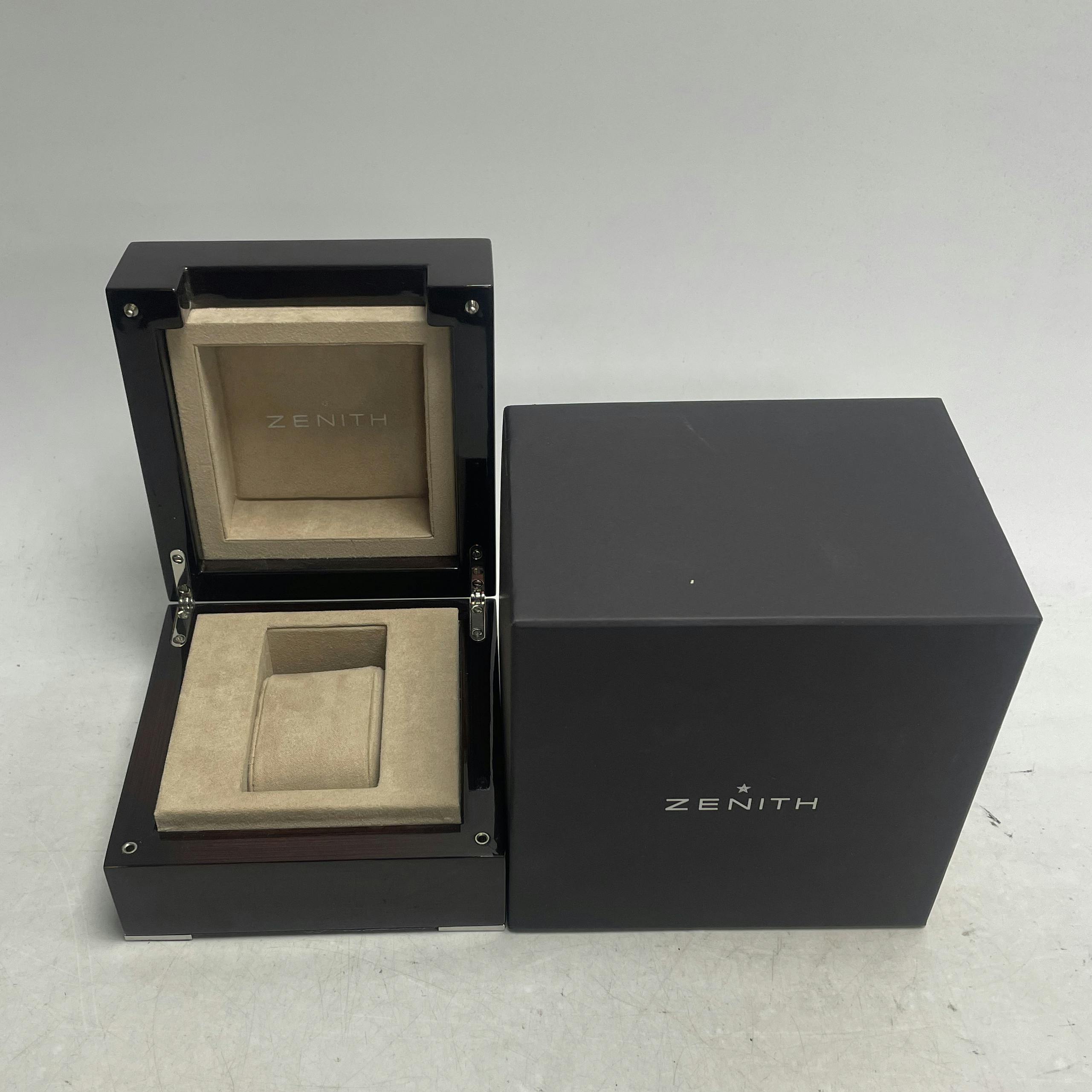 Zenith watch outlet box