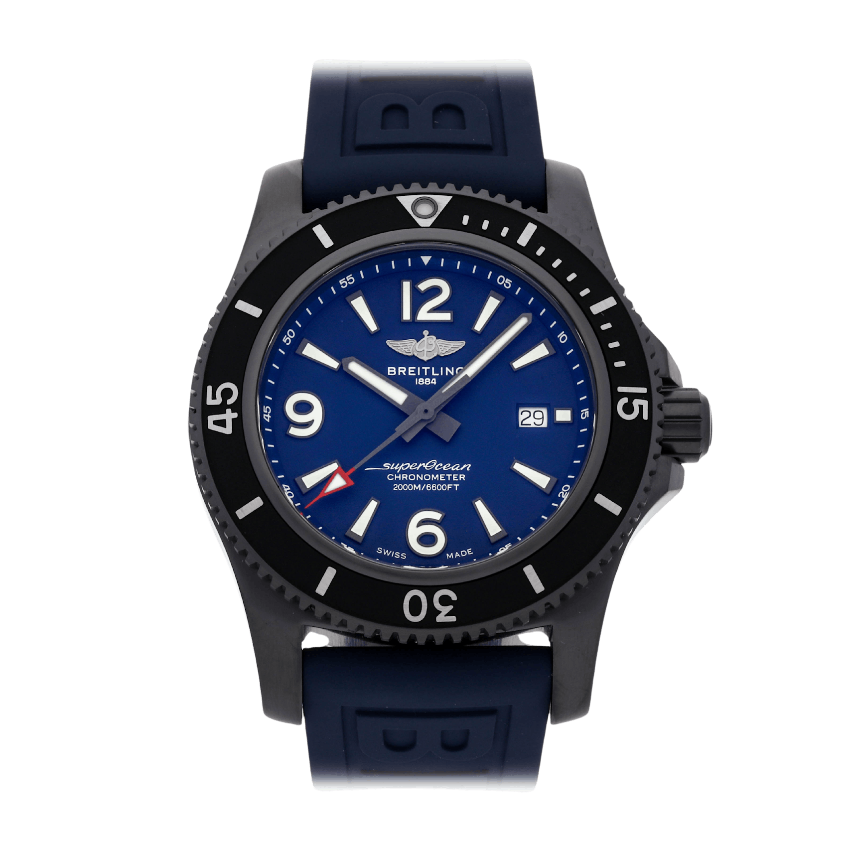 Vertical Pre-Owned Breitling Superocean M17368D71C1S2