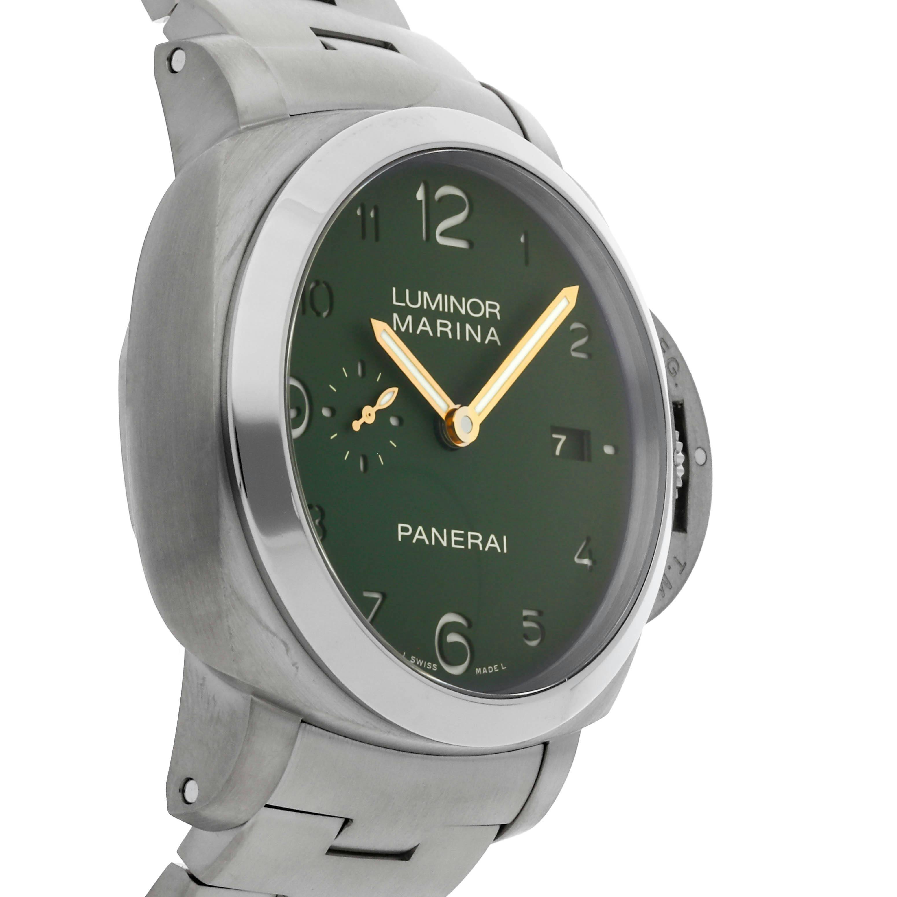 Pre Owned Panerai Luminor 1950 Marina 3 Days Harrods Edition PAM