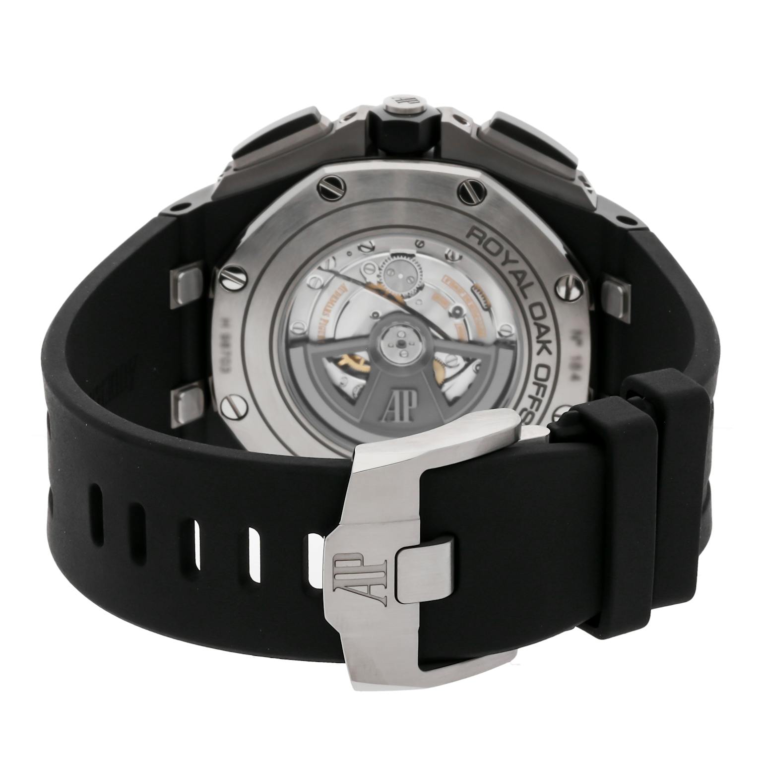 Audemars Piguet Royal Oak Offshore Chronograph Black Ceramic 26402CE.OO.A002CA.01 Box and Papers
