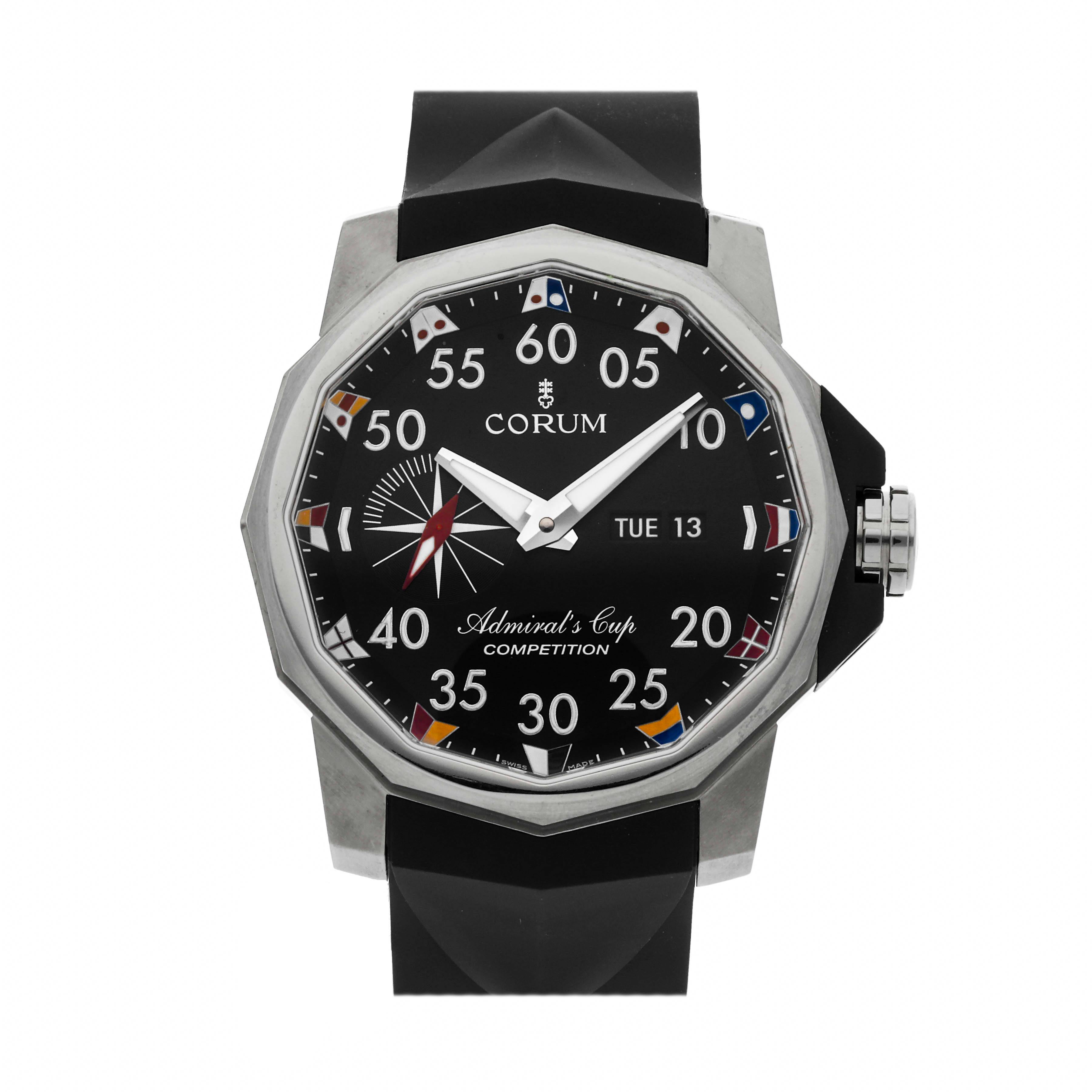 Pre Owned Corum Admiral s Cup Competition 947.931.04 0371 AN12