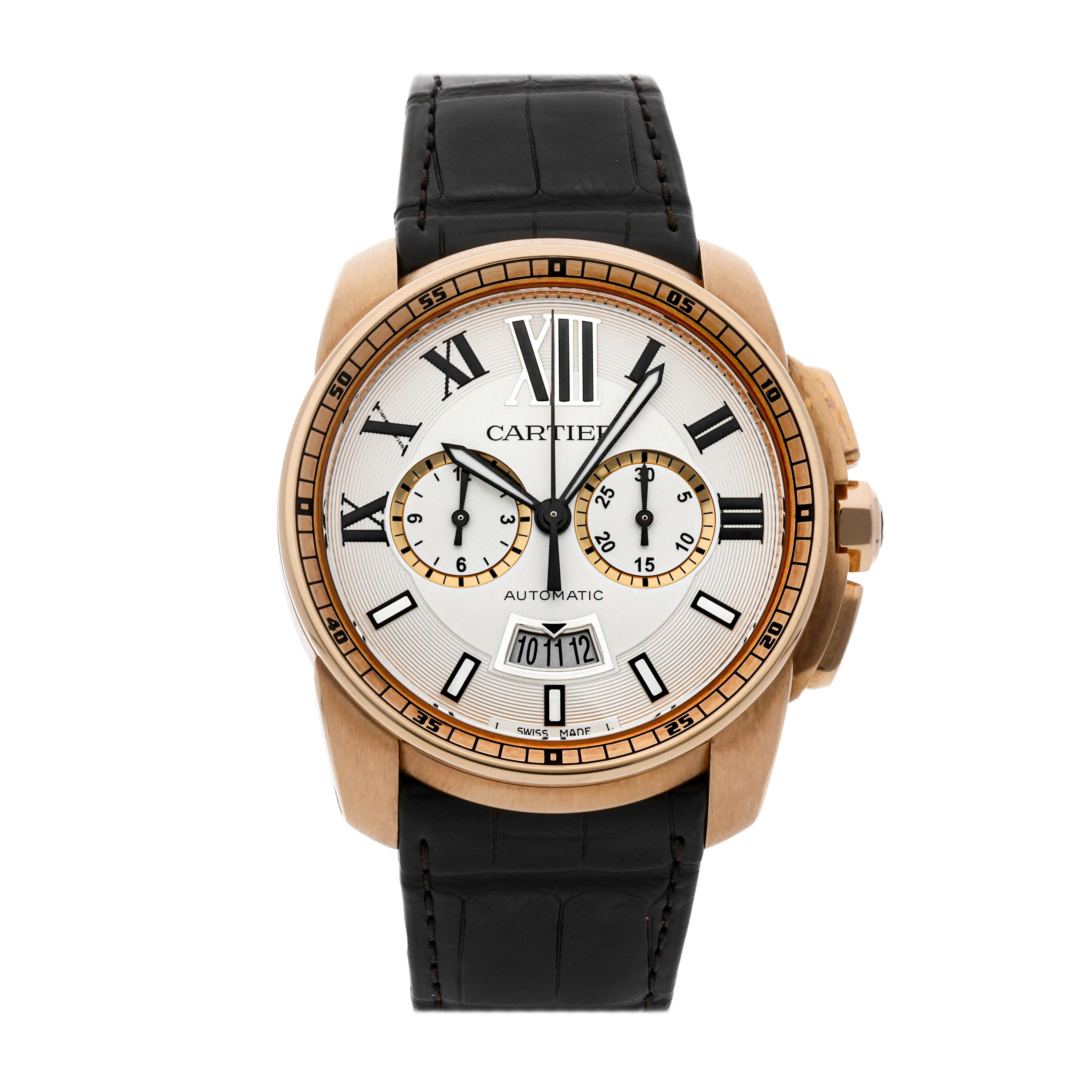 Cartier de calibre outlet chronograph