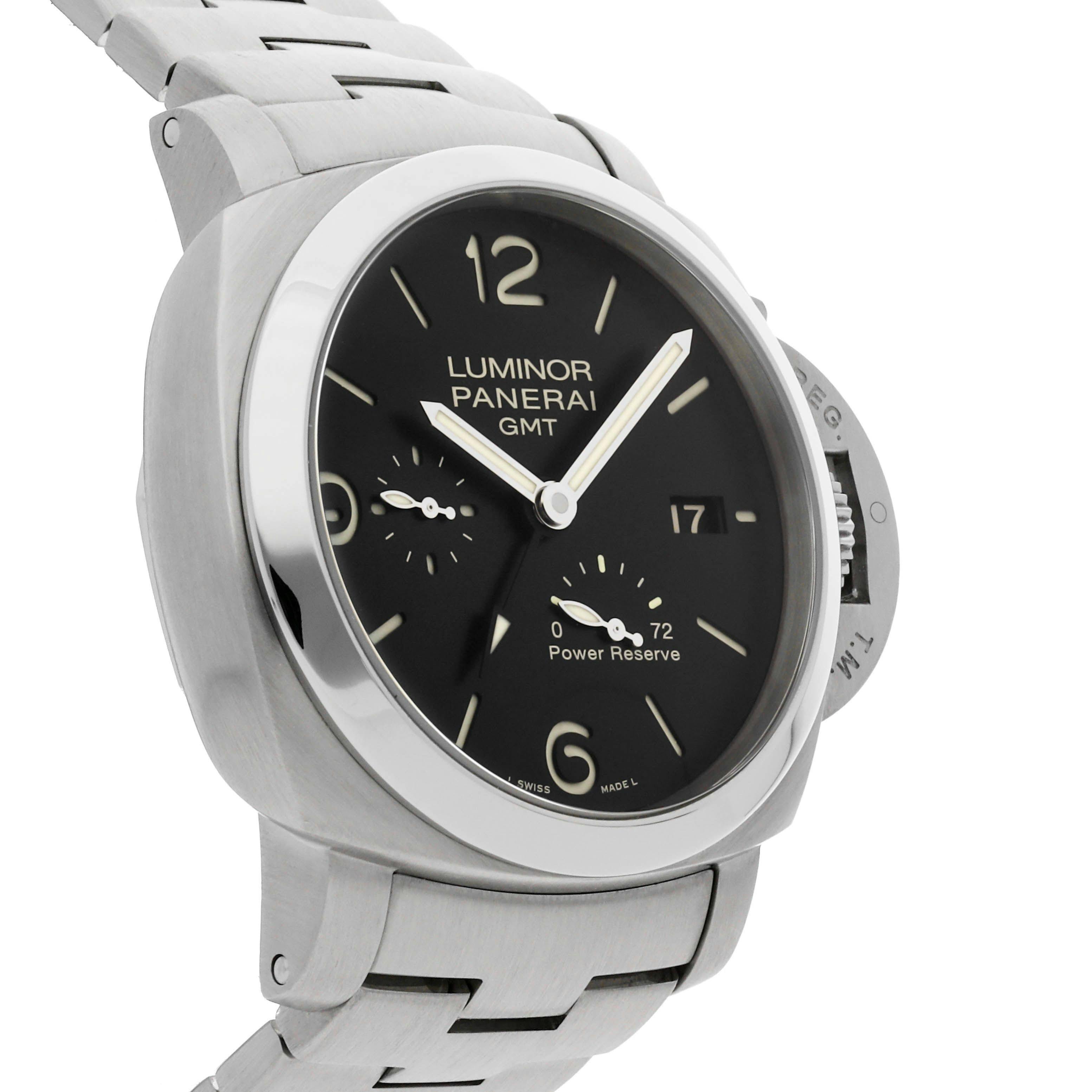 Pre Owned Panerai Luminor 1950 3 Days GMT Power Reserve PAM 347