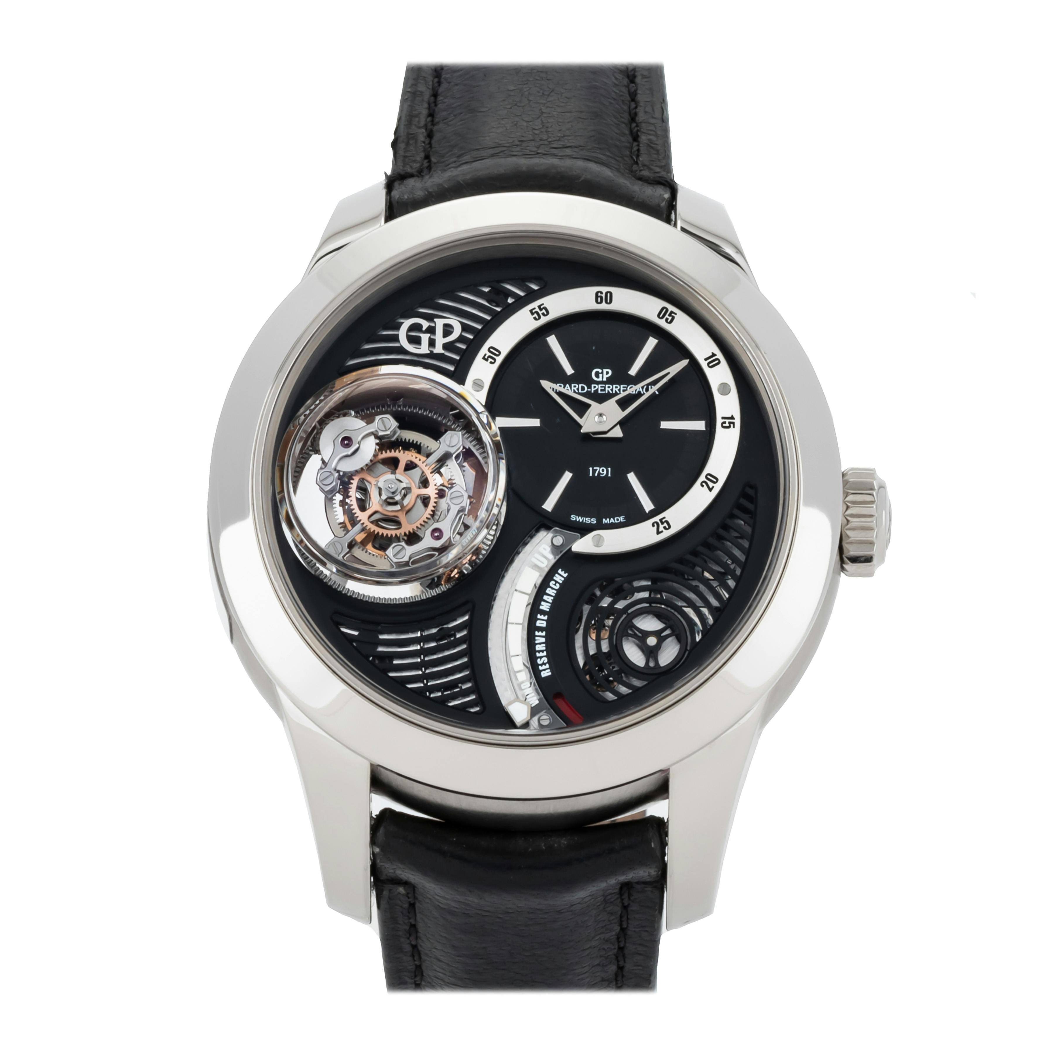 Pre Owned Girard Perregaux Tri Axial Tourbillon Limited Edition