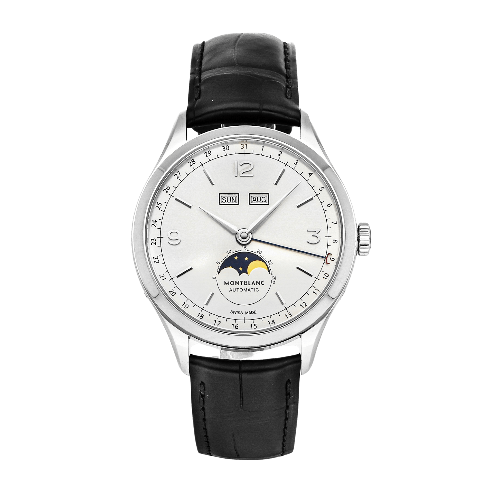 Vertical Pre-Owned Montblanc Heritage Chronometrie Quantieme Complet 112538