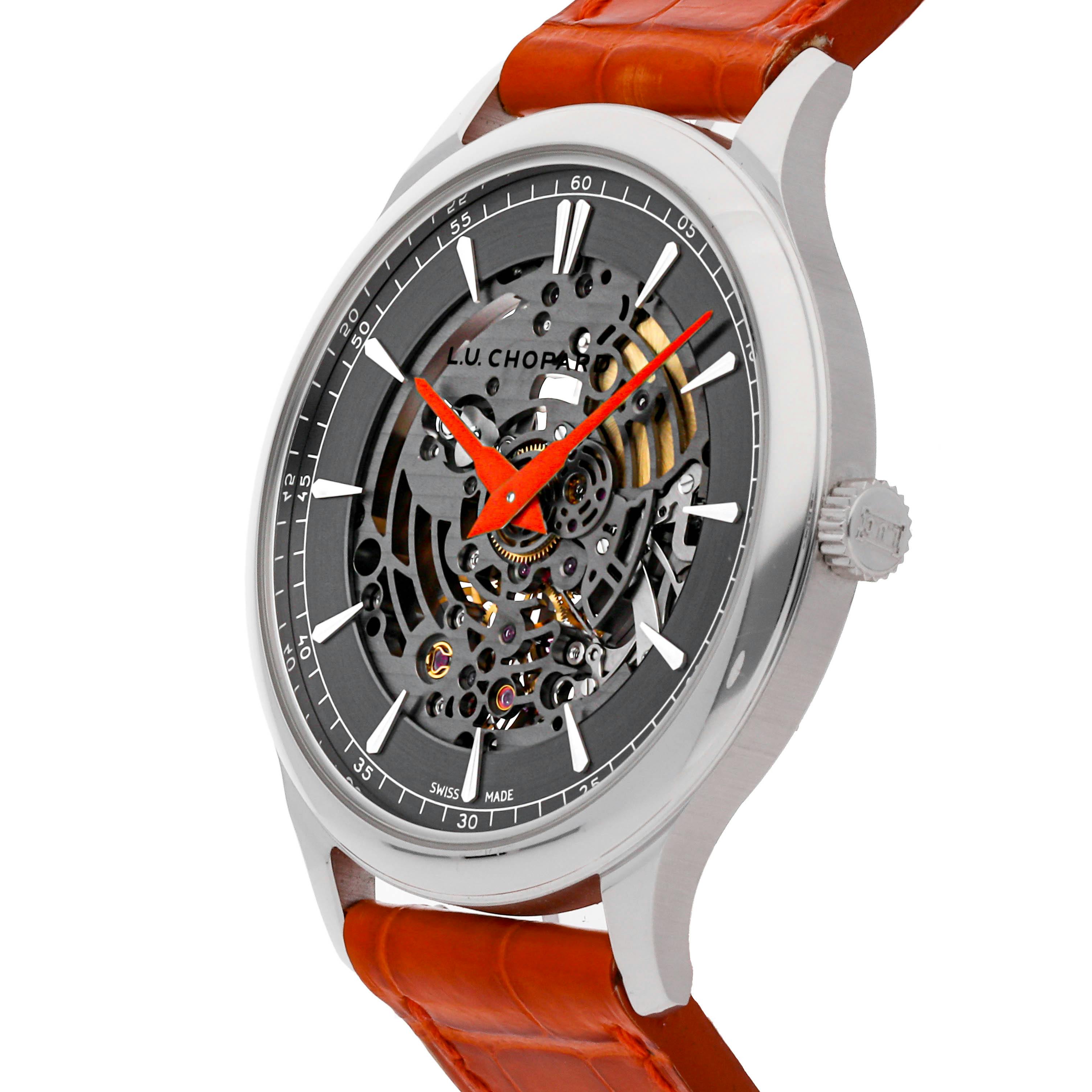 Chopard skeleton watch hot sale