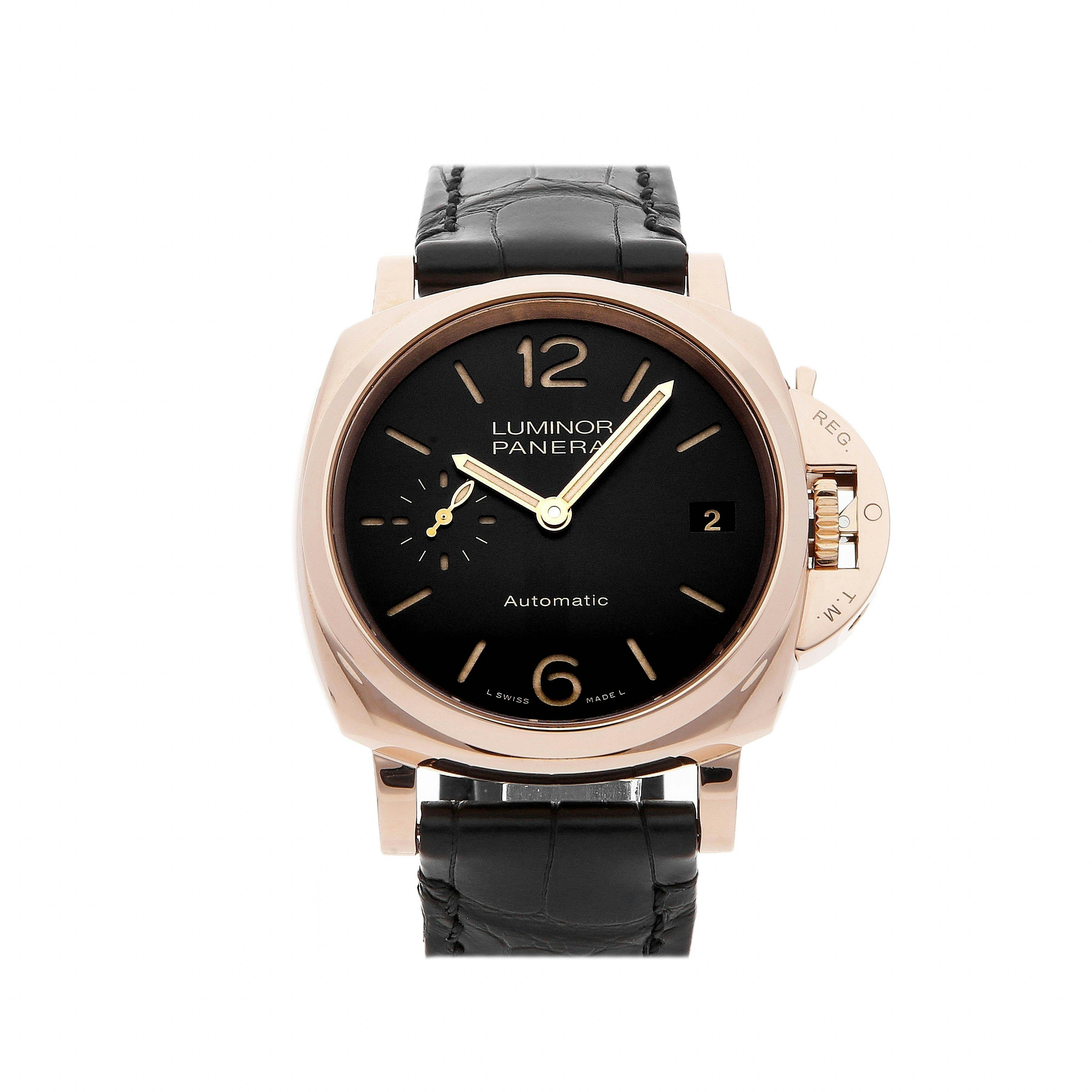 Pre Owned Panerai Luminor Due 3 Days PAM 908 WatchBox