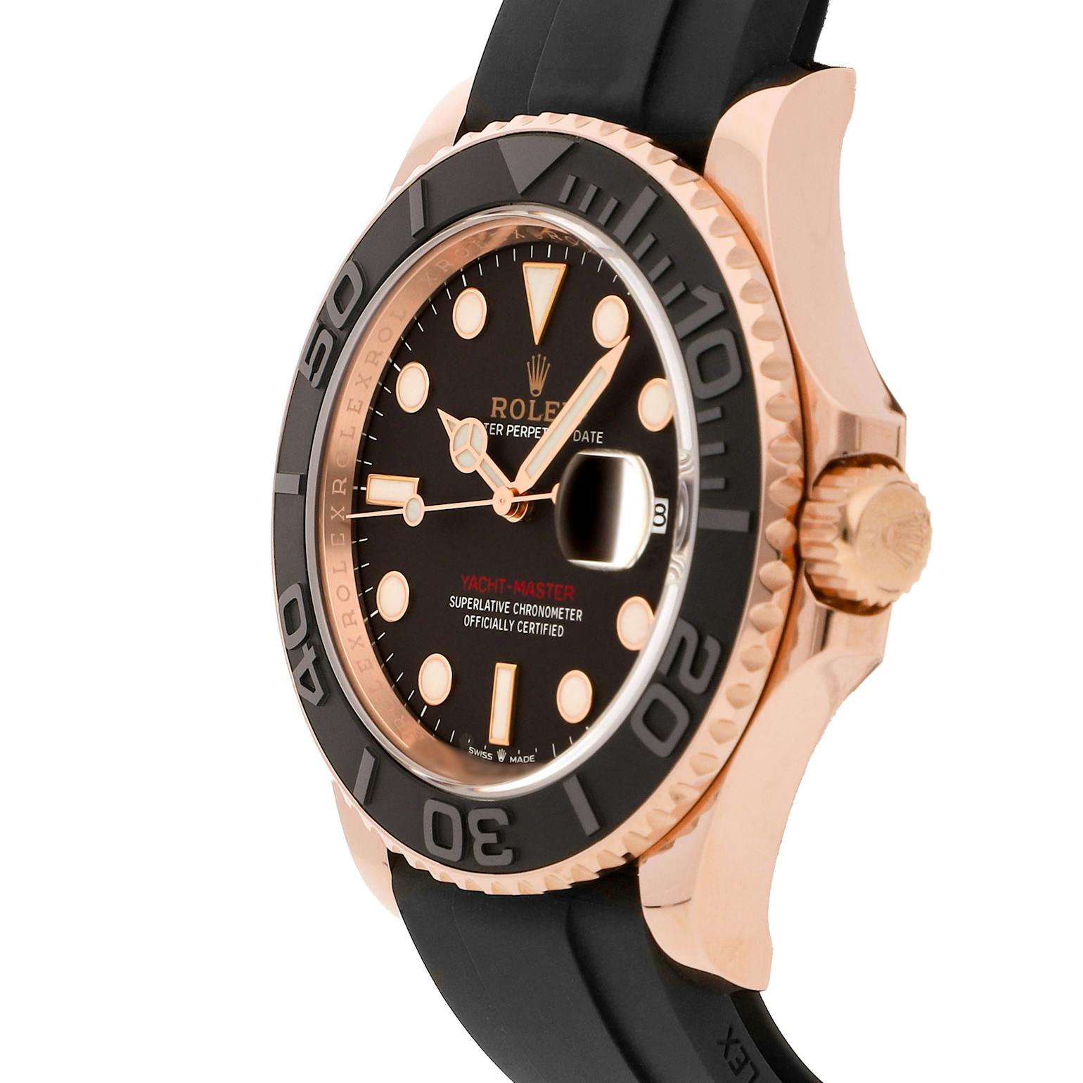 Pre-Owned Rolex Yacht-Master Rose Gold (126655) – de Boulle