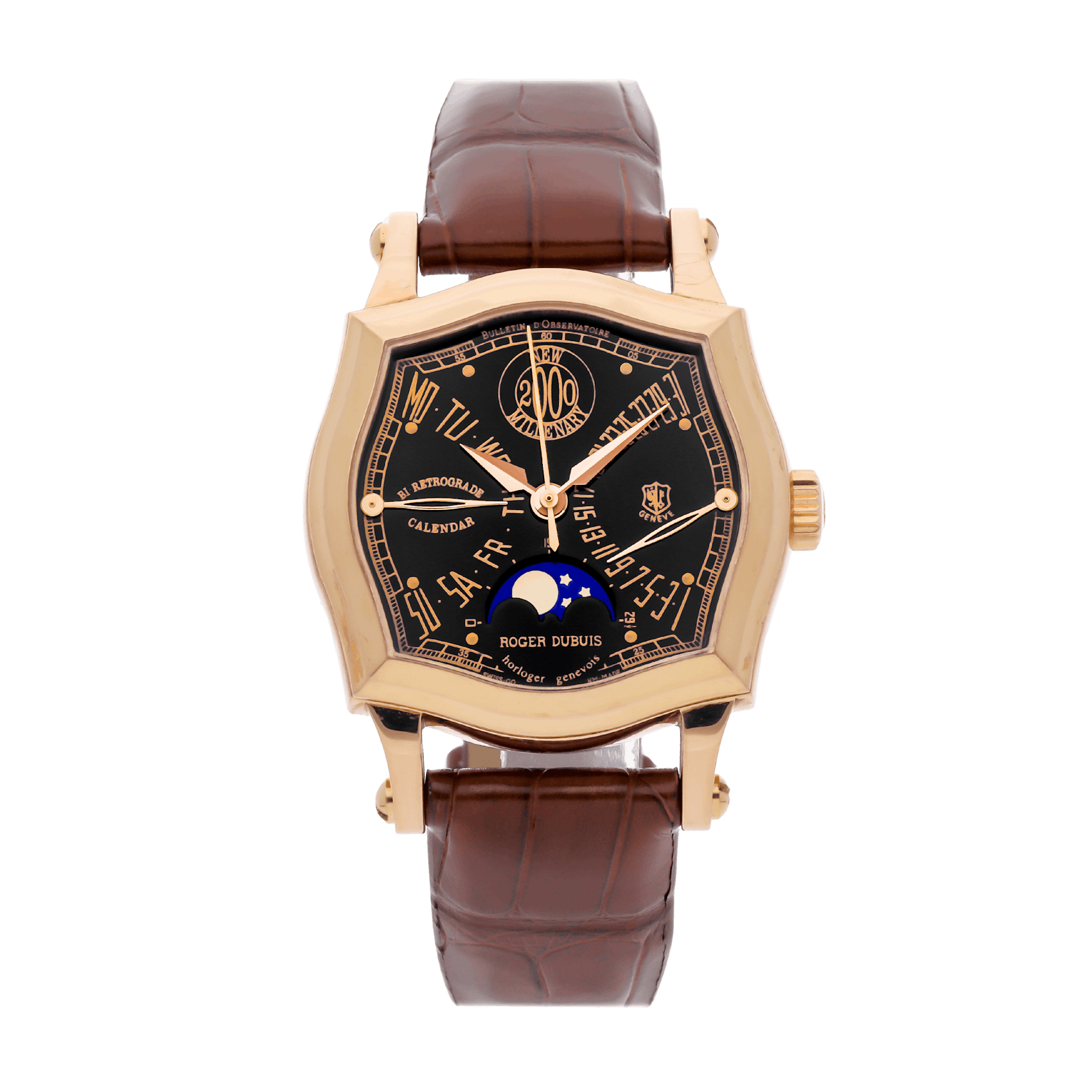 Vertical Pre-Owned Roger Dubuis Sympathie Bi-Retrograde Perpetual Calendar S34