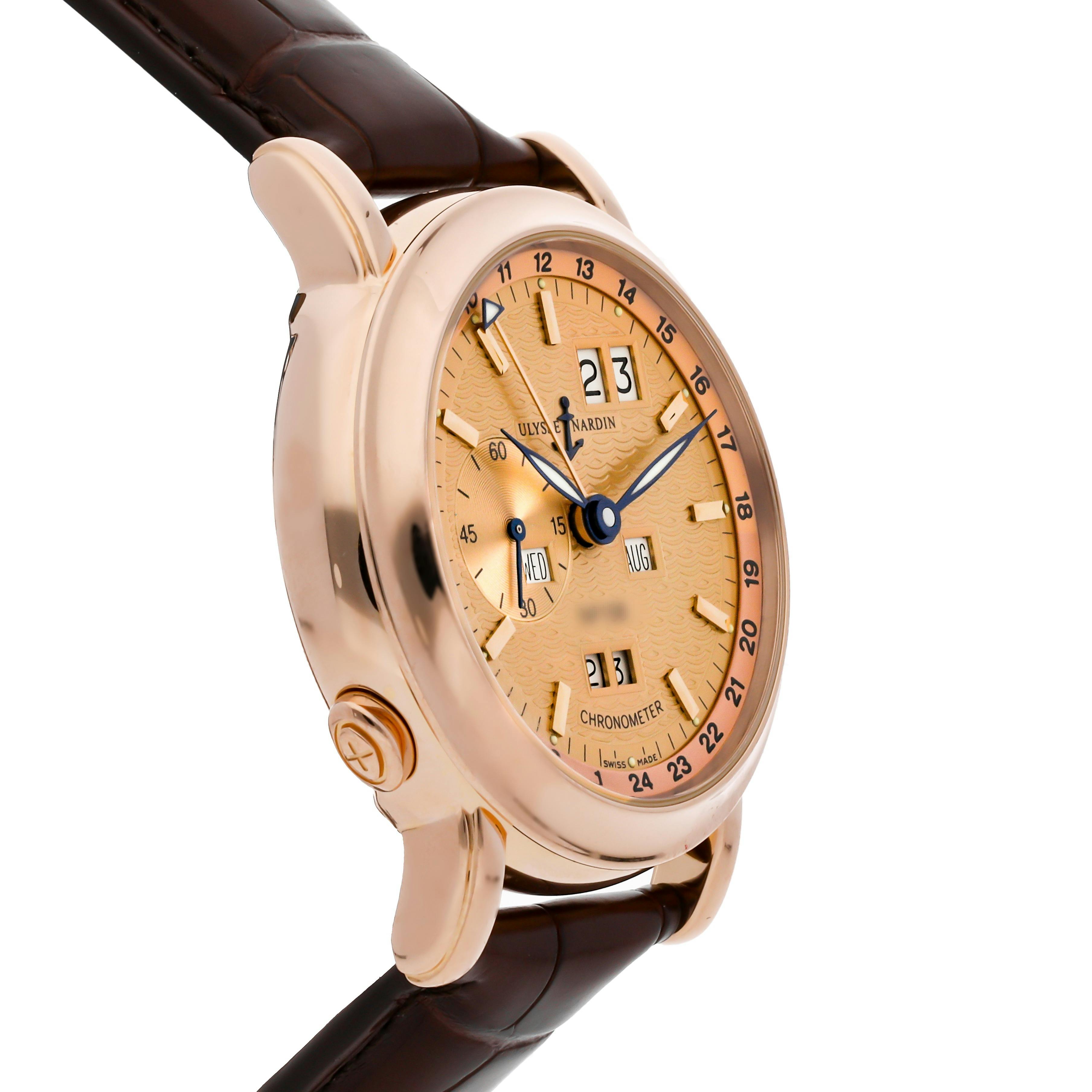 Ulysse nardin gmt shop perpetual limited edition