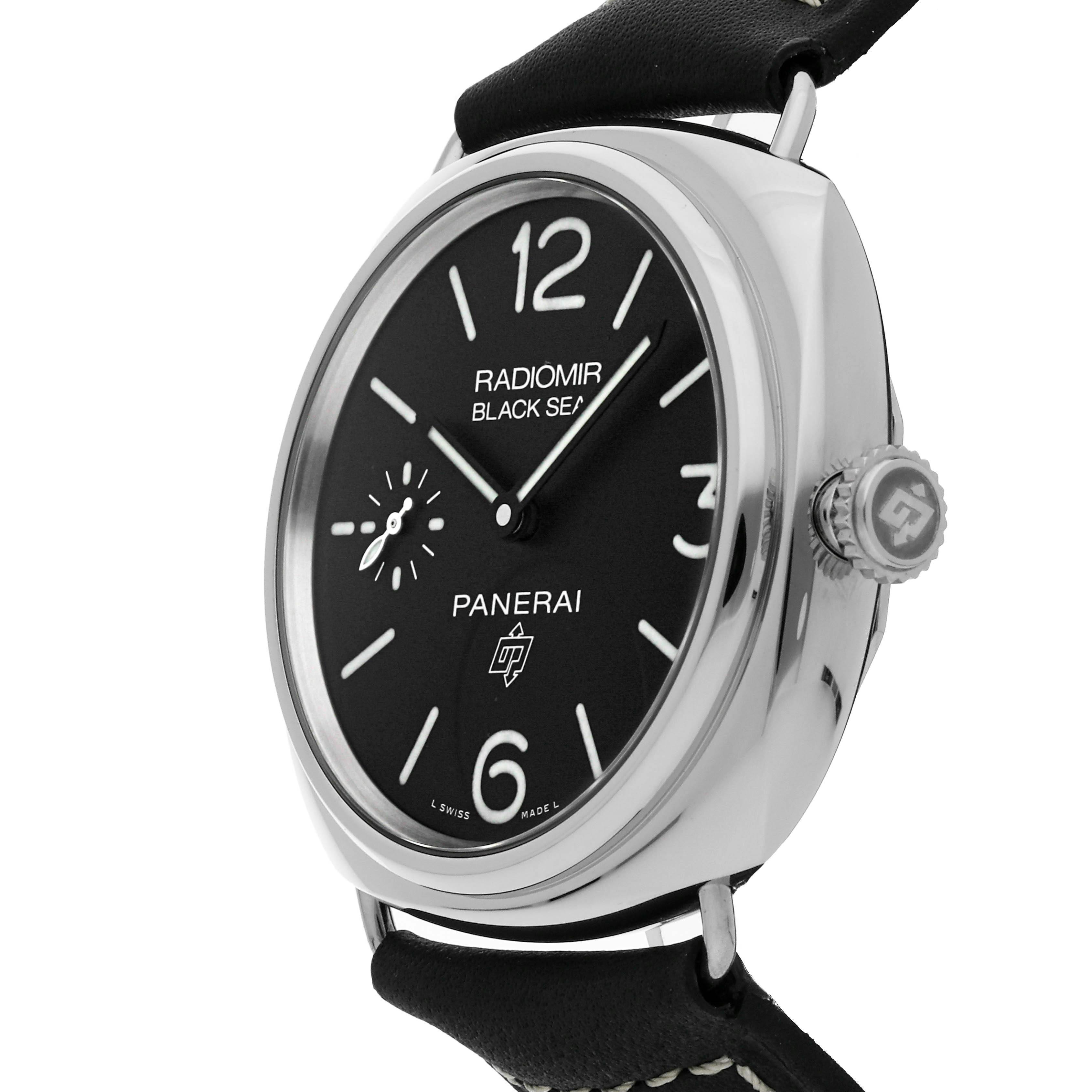 Pre Owned Panerai Radiomir Black Seal Logo PAM 754 WatchBox