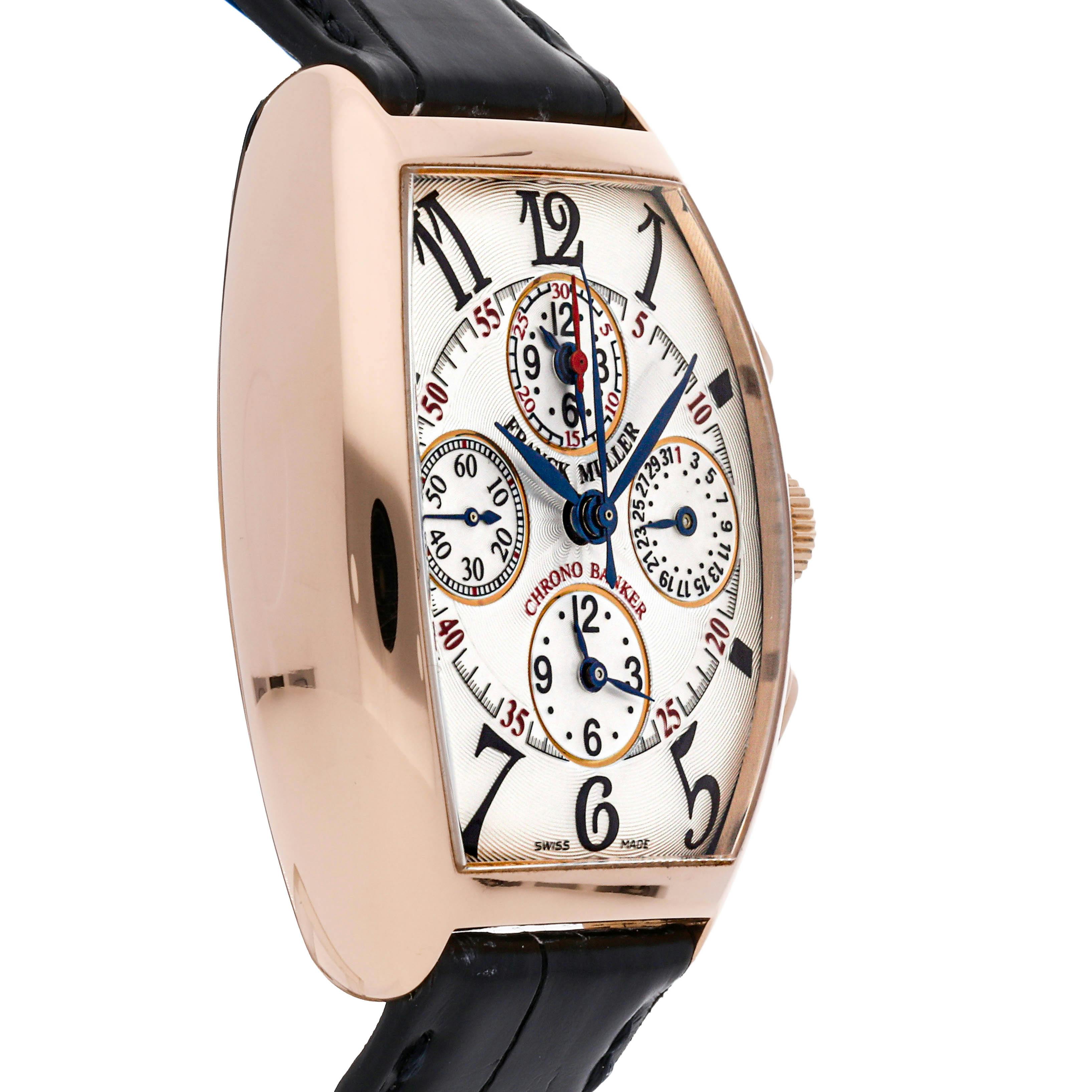 Pre Owned Franck Muller Cintree Curvex Chronobanker