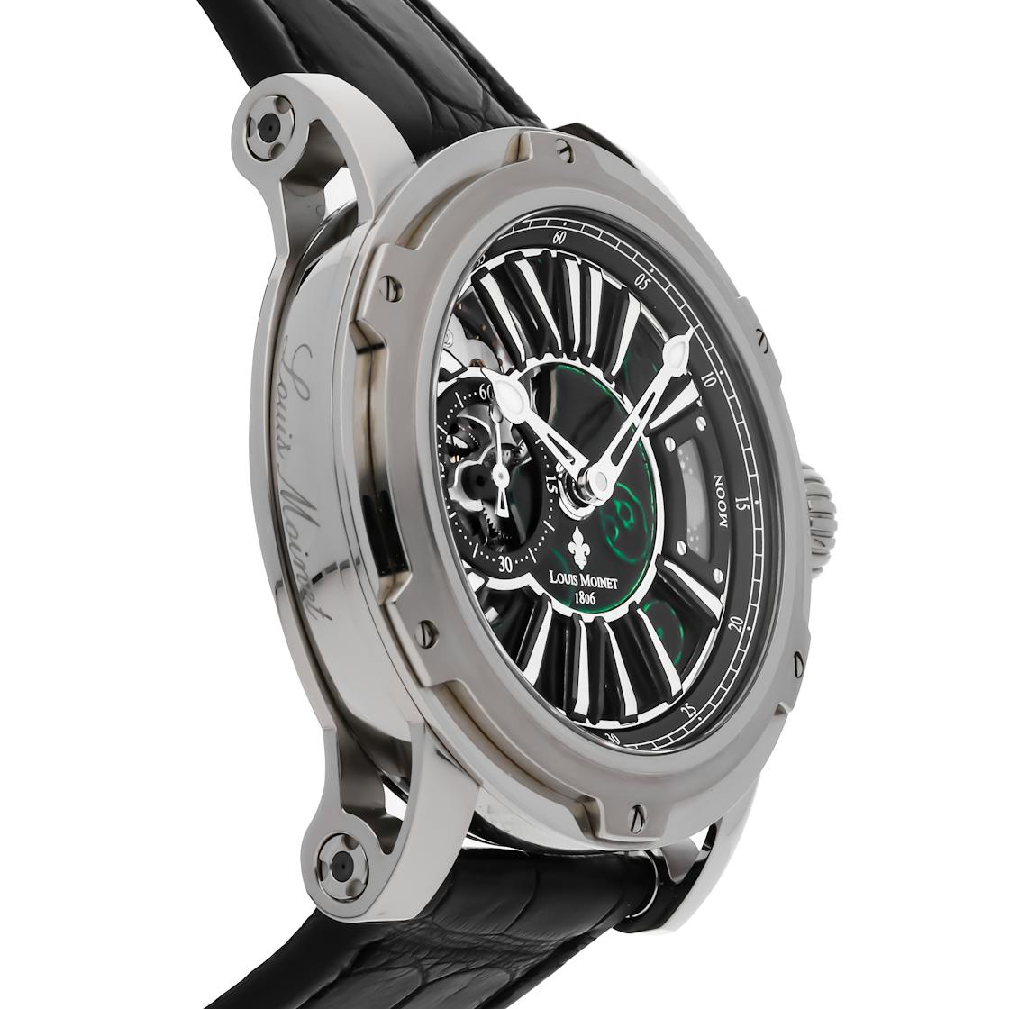 Louis Moinet Men's Mars Green Edition Limited Edition Watch
