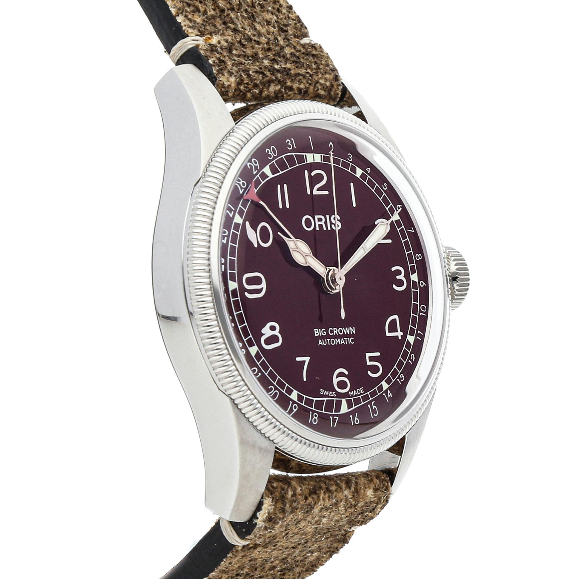 Pre Owned Oris Big Crown Pointer Date 01 754 7741 4068 07 5 20 50