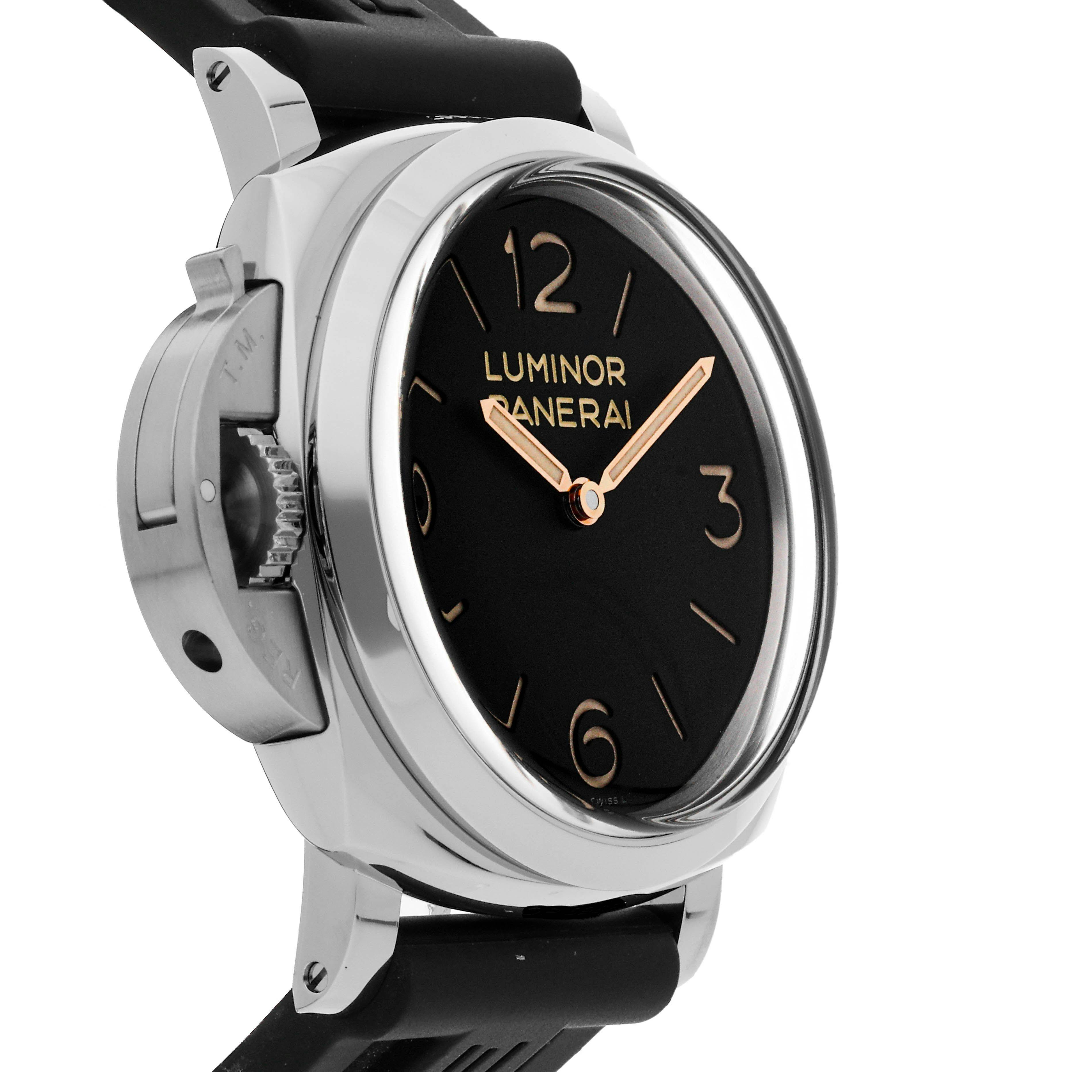 Pre Owned Panerai Luminor 1950 Left Hand PAM 557 Govberg Jewelers