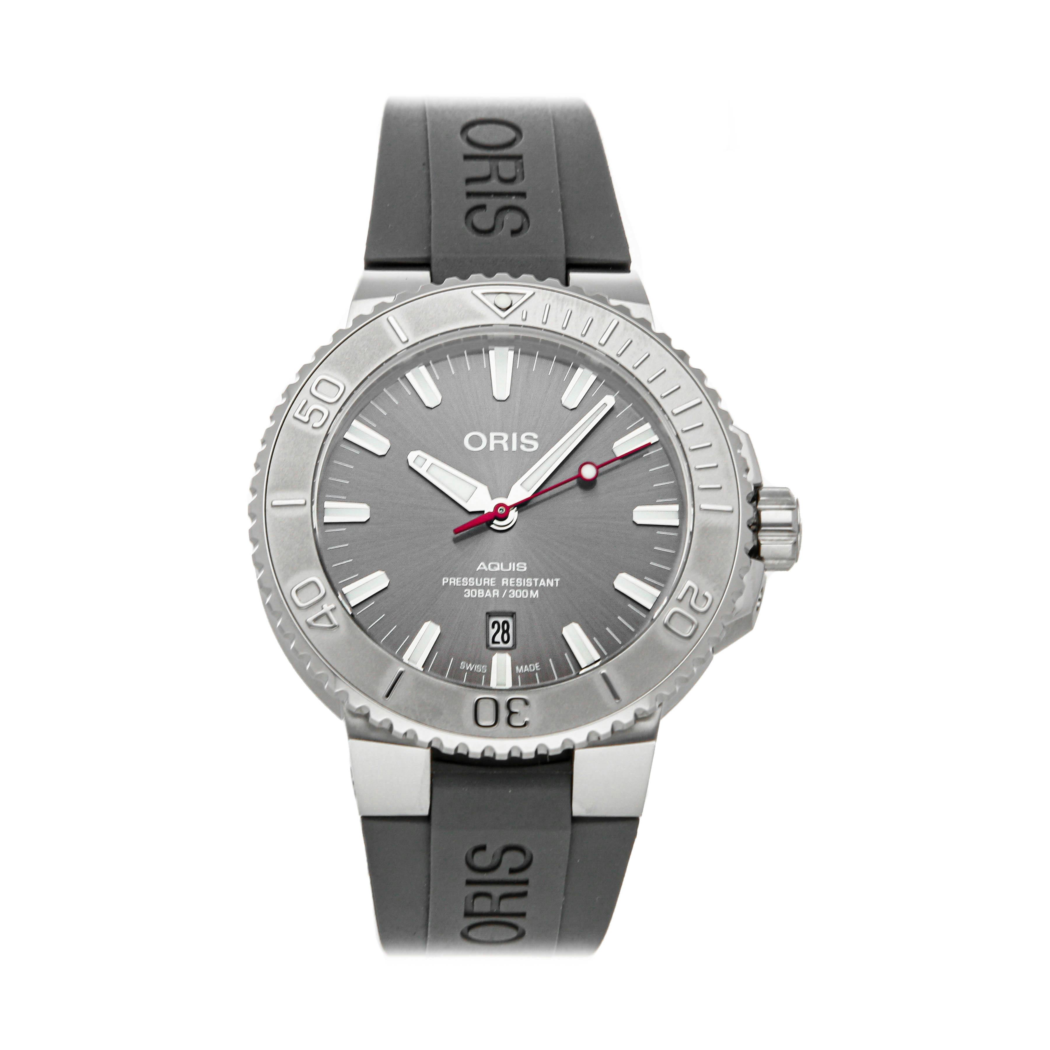 Pre Owned Oris Aquis Date 01 733 7730 4153 07 4 24 63EB