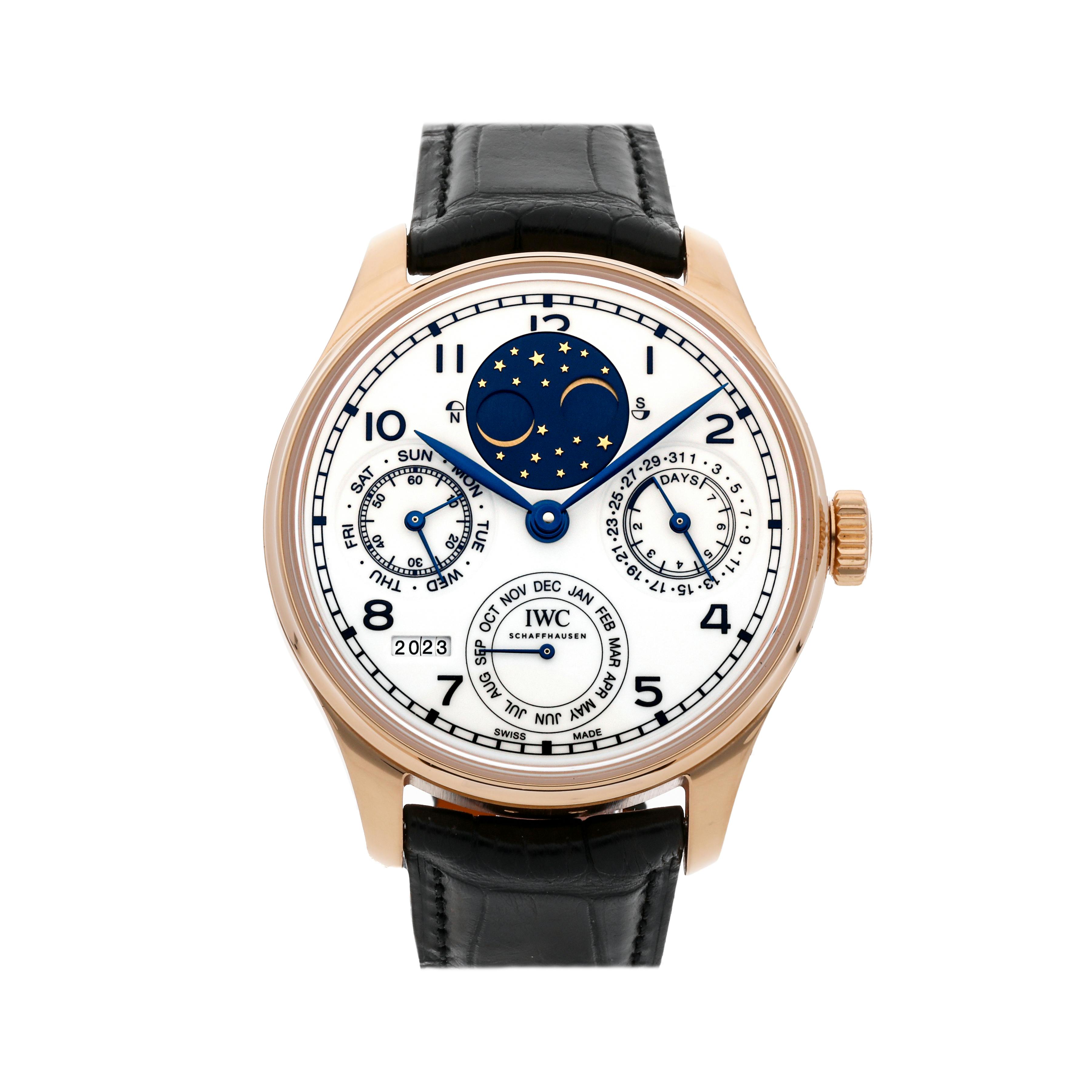 Portugieser perpetual calendar 2025 edition 150 years