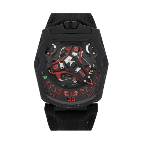Vertical Pre-Owned Urwerk UR-210 Royal Hawk Limited Edition DLC UR-210 Royal Hawk