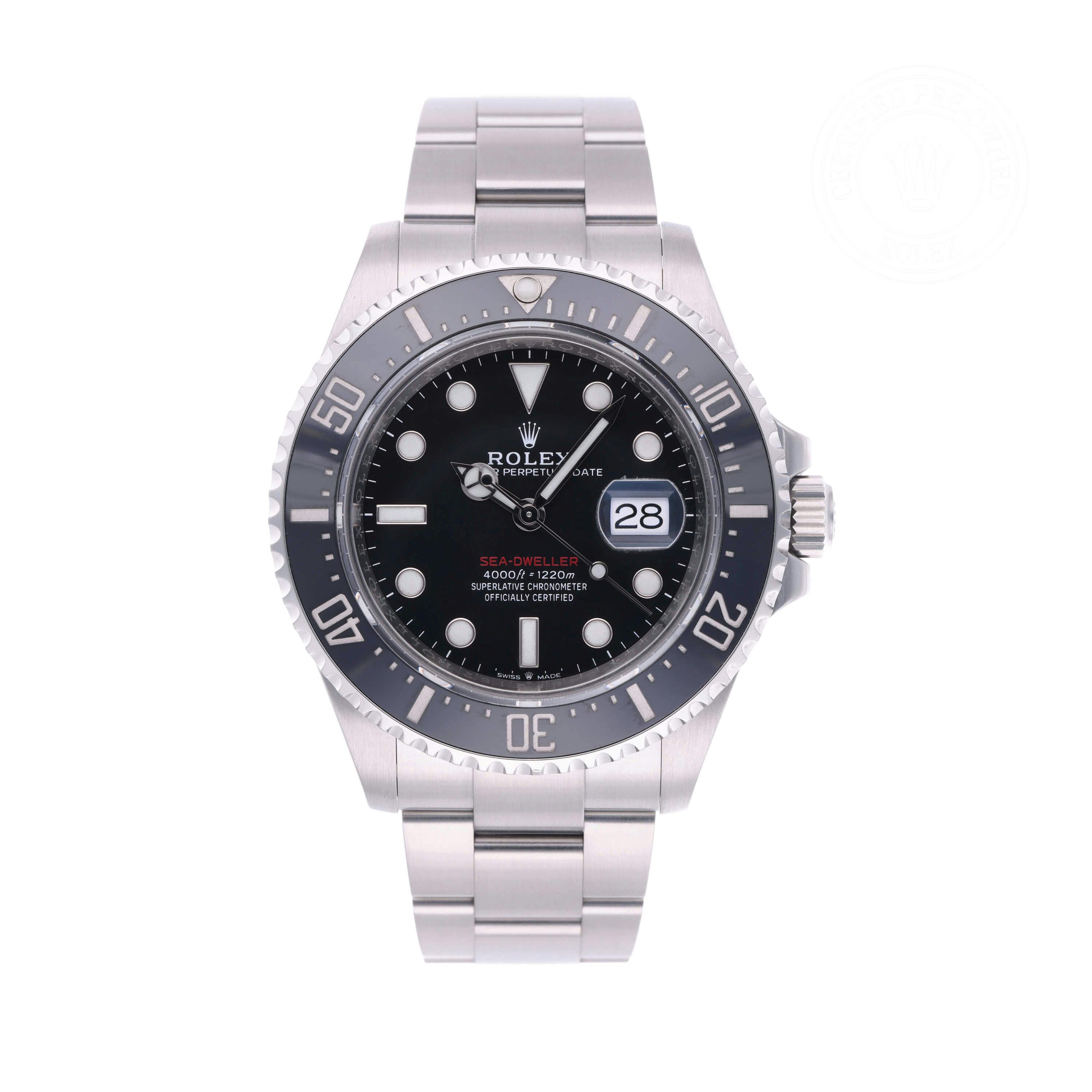 Pre owned rolex hot sale sea dweller