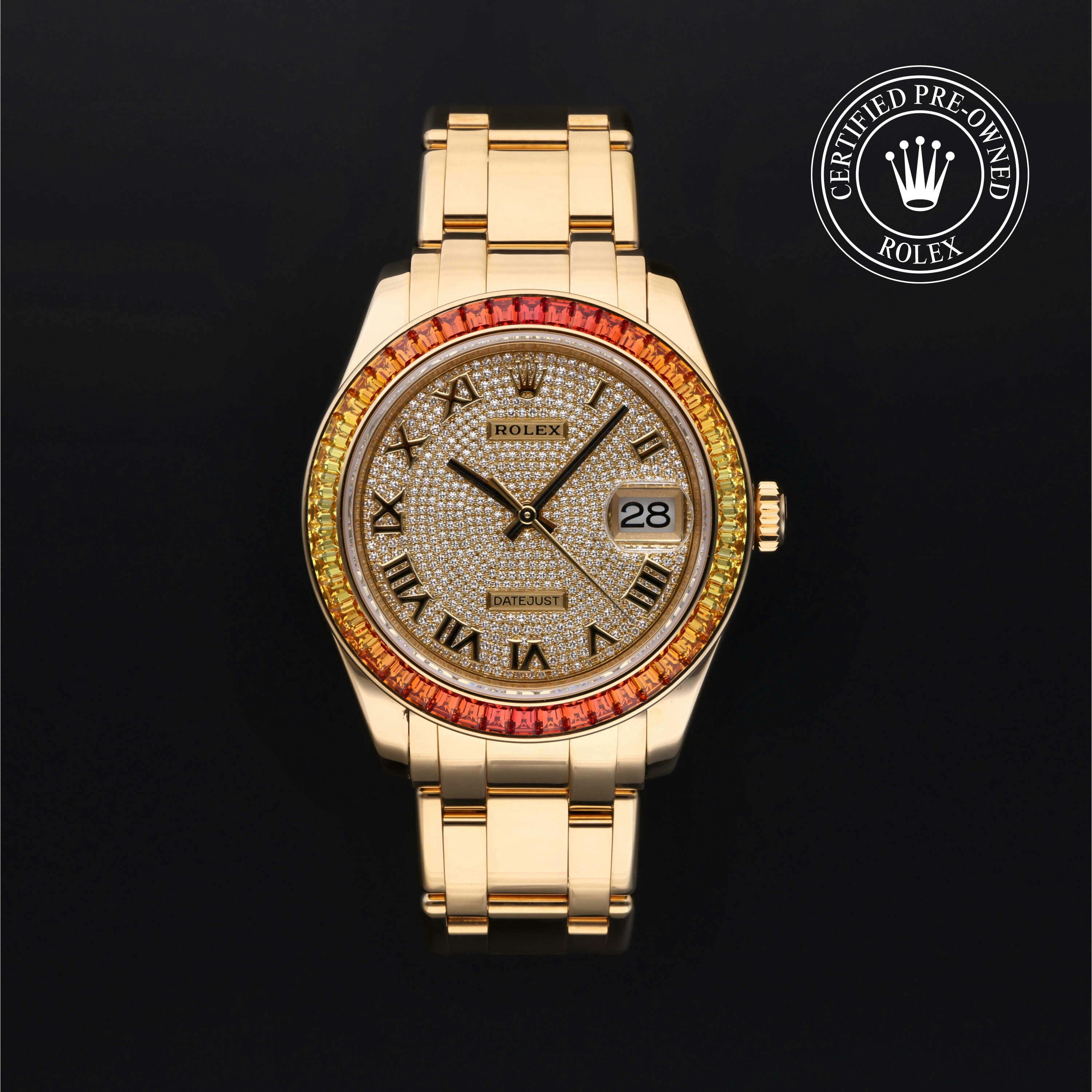 Rolex Certified Pre Owned Pearlmaster 39mm in Yellow Gold