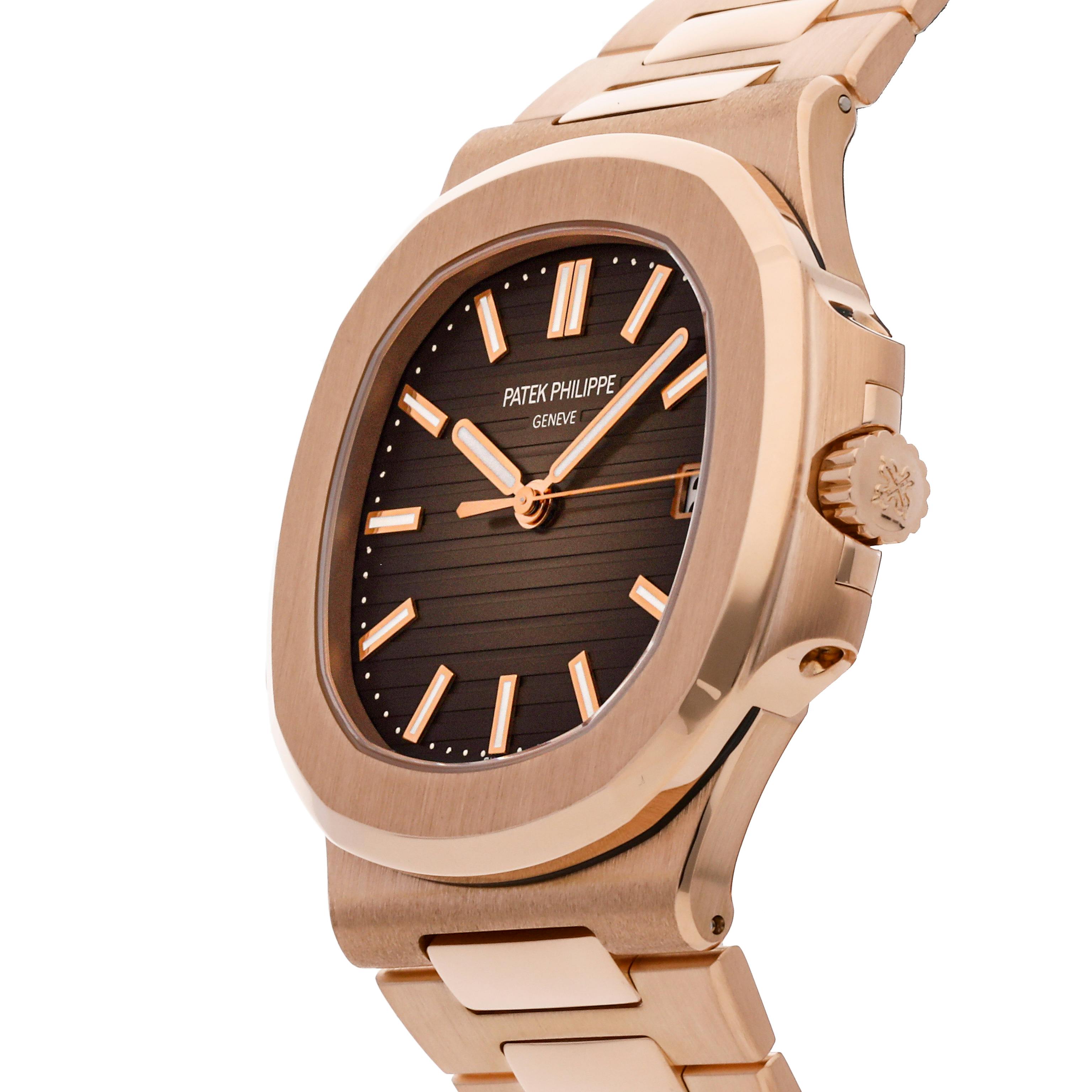 Patek philippe nautilus discount 5711 rose gold price