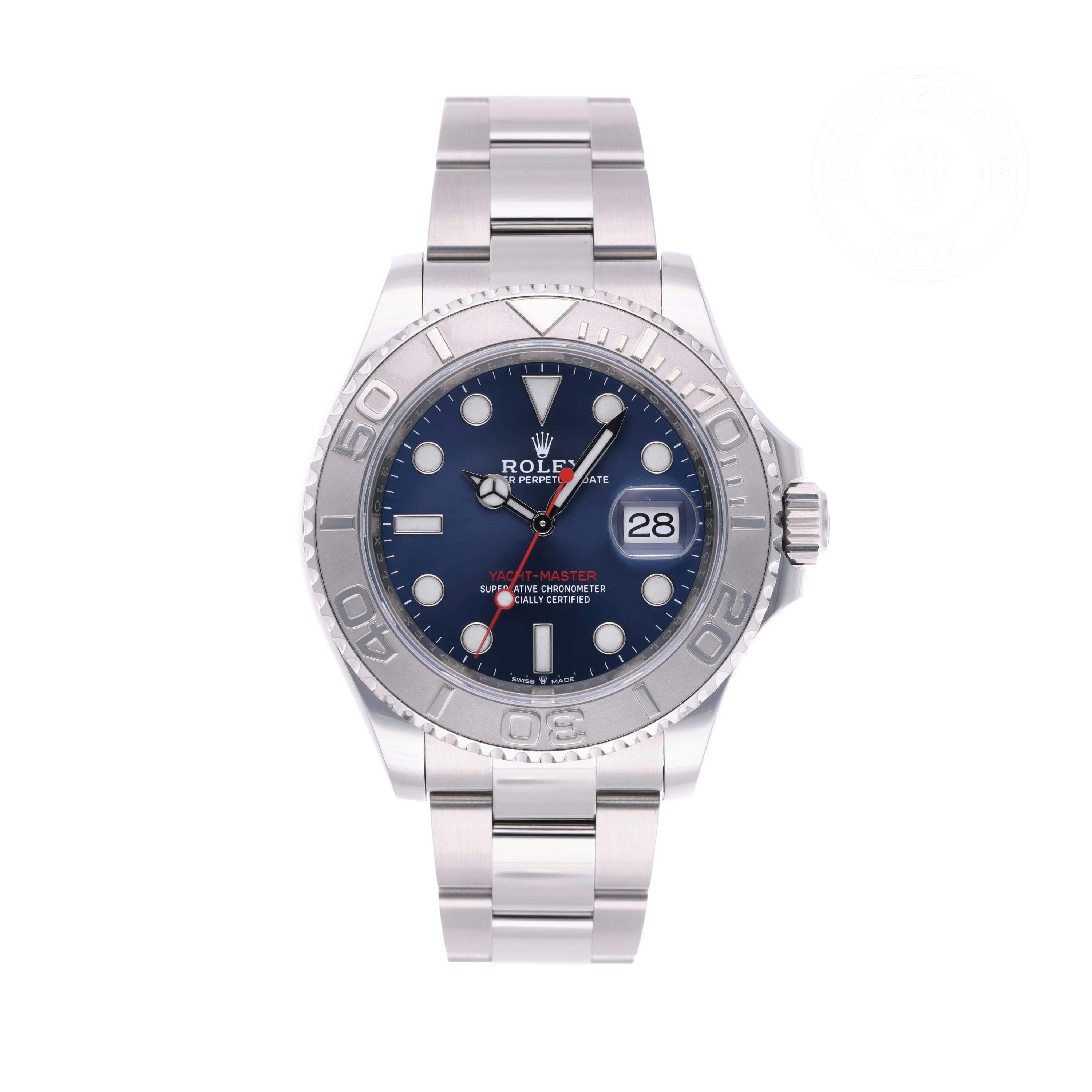 Pre owned discount yacht master rolex