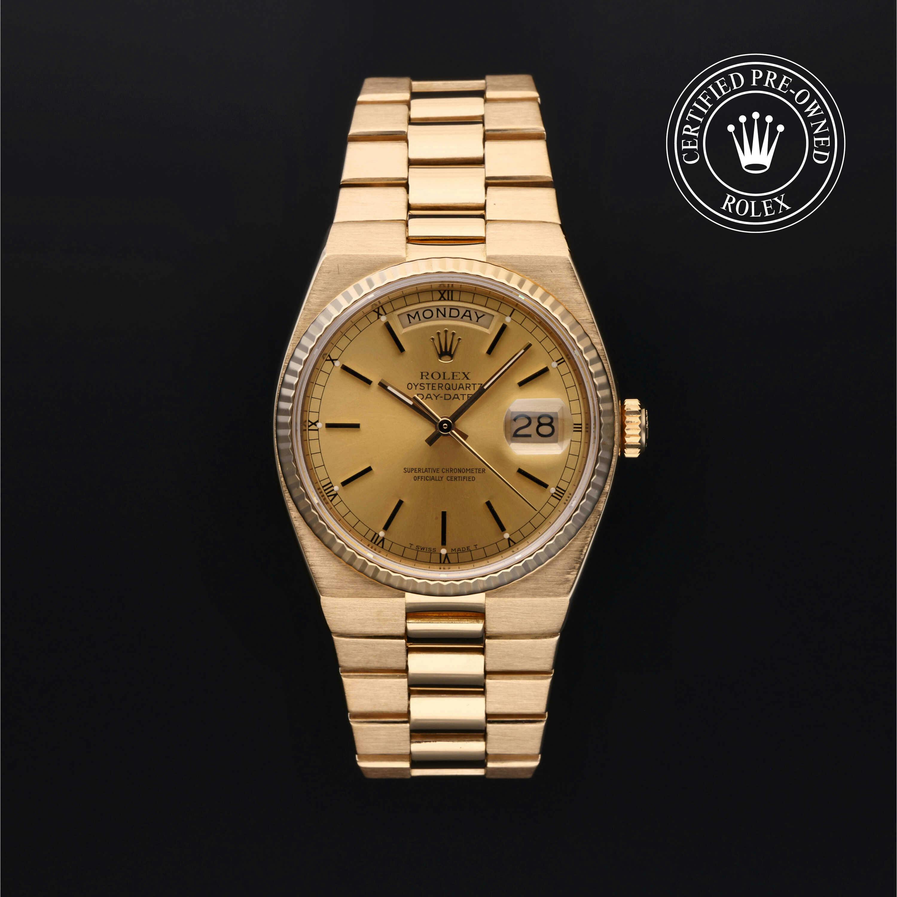 Rolex oysterquartz day date hotsell superlative chronometer officially certified