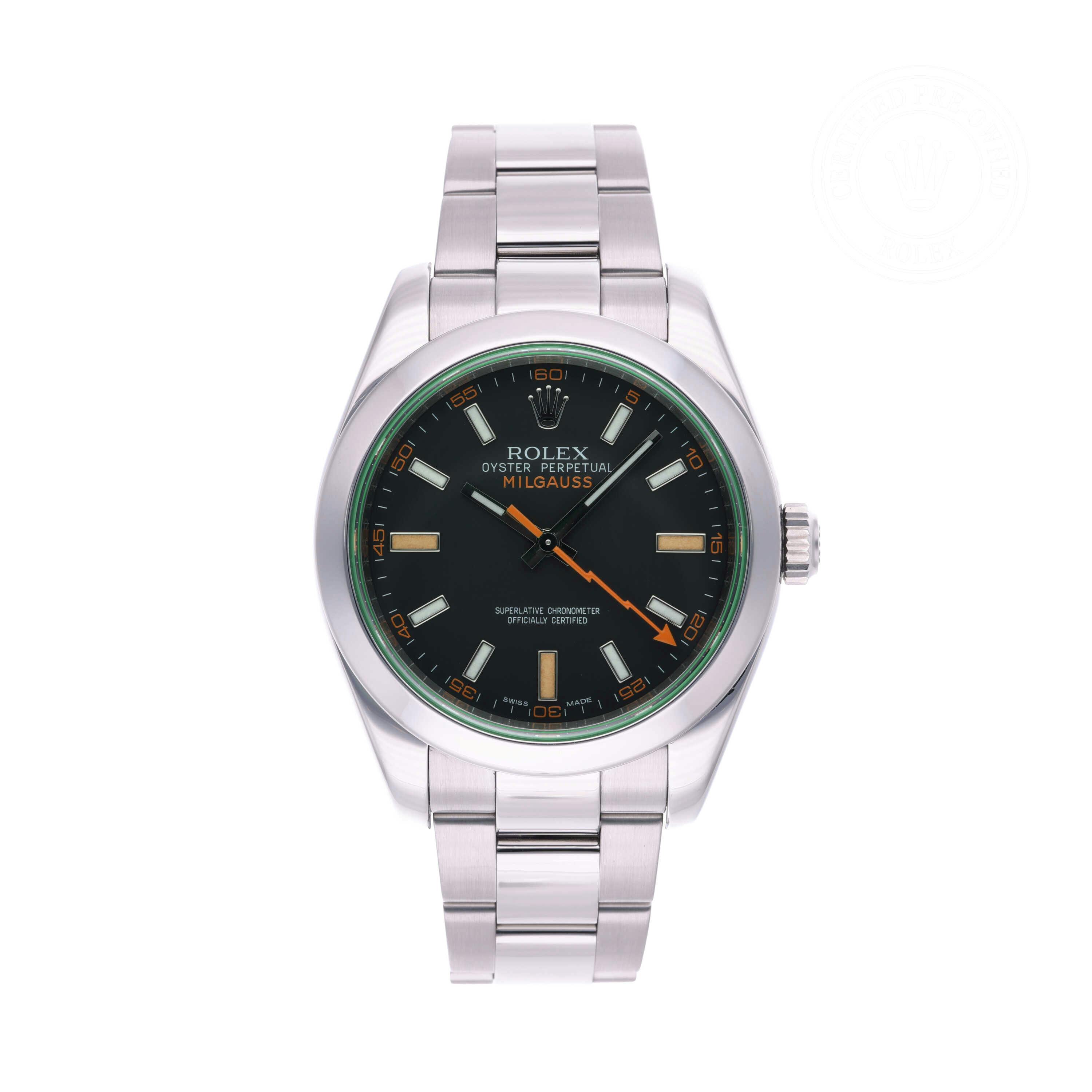 Rolex Milgauss Pre Owned Luxury Watches WatchBox