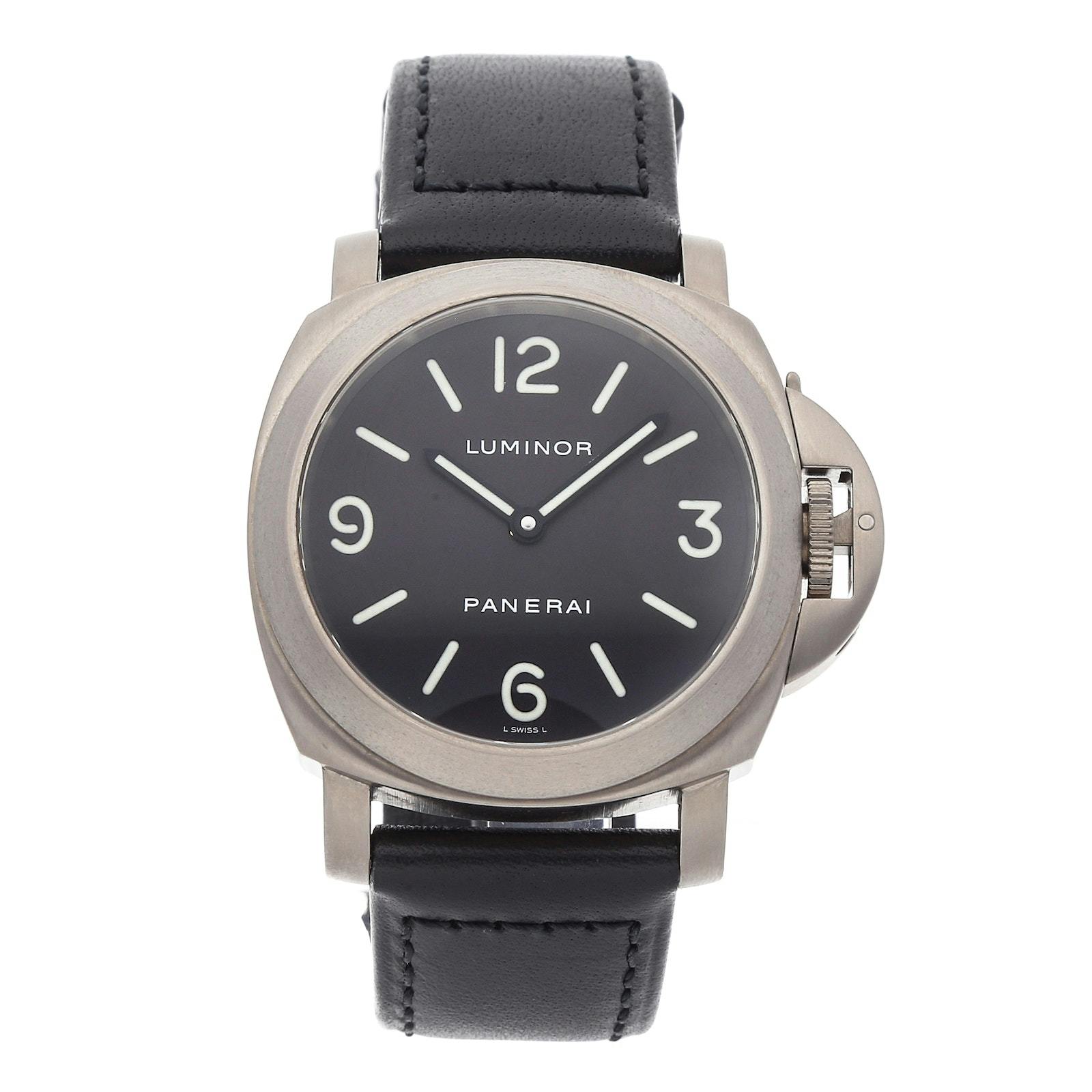 Pre Owned Panerai Luminor Base PAM 55 Govberg Jewelers