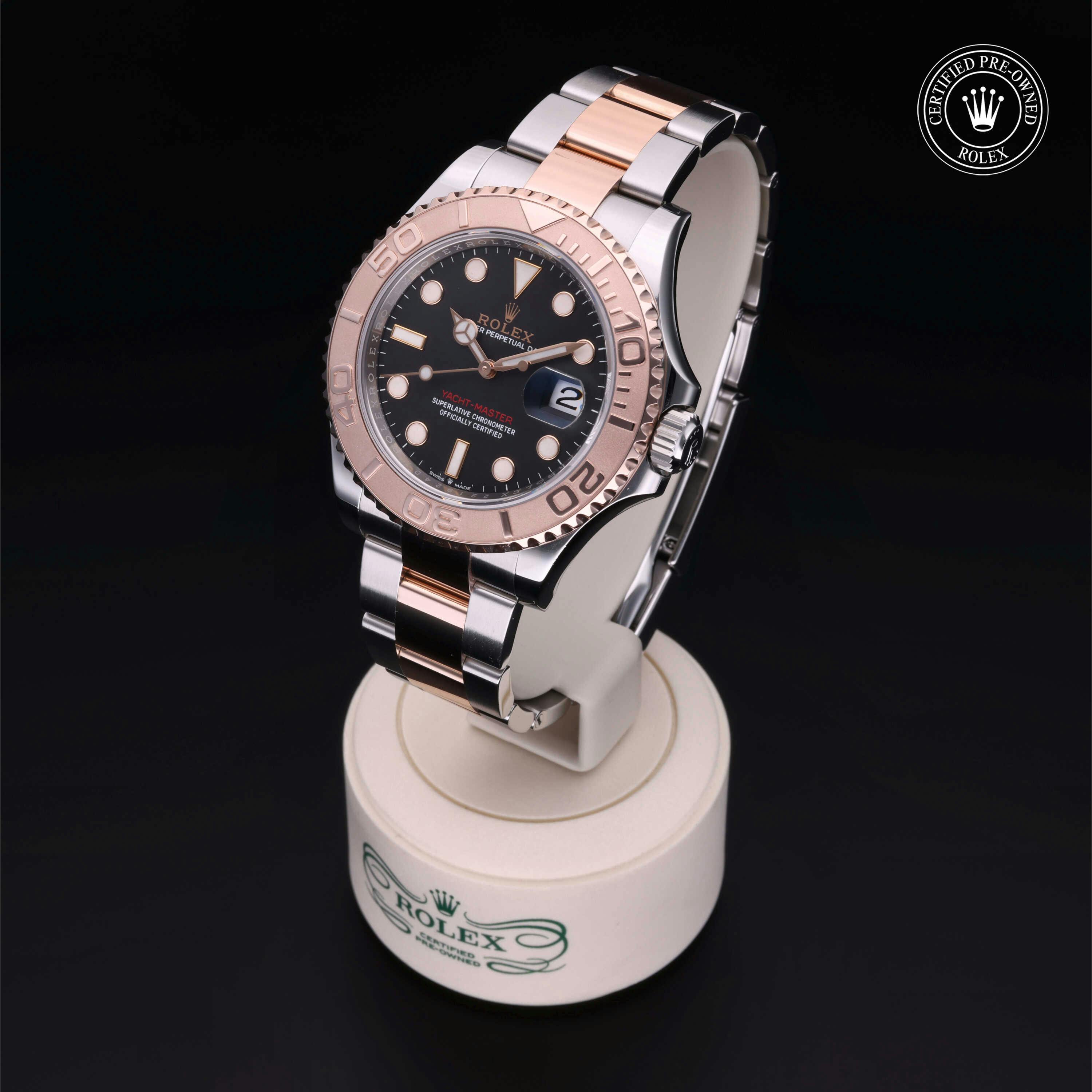 Rolex yachtmaster rosegold on sale 40mm