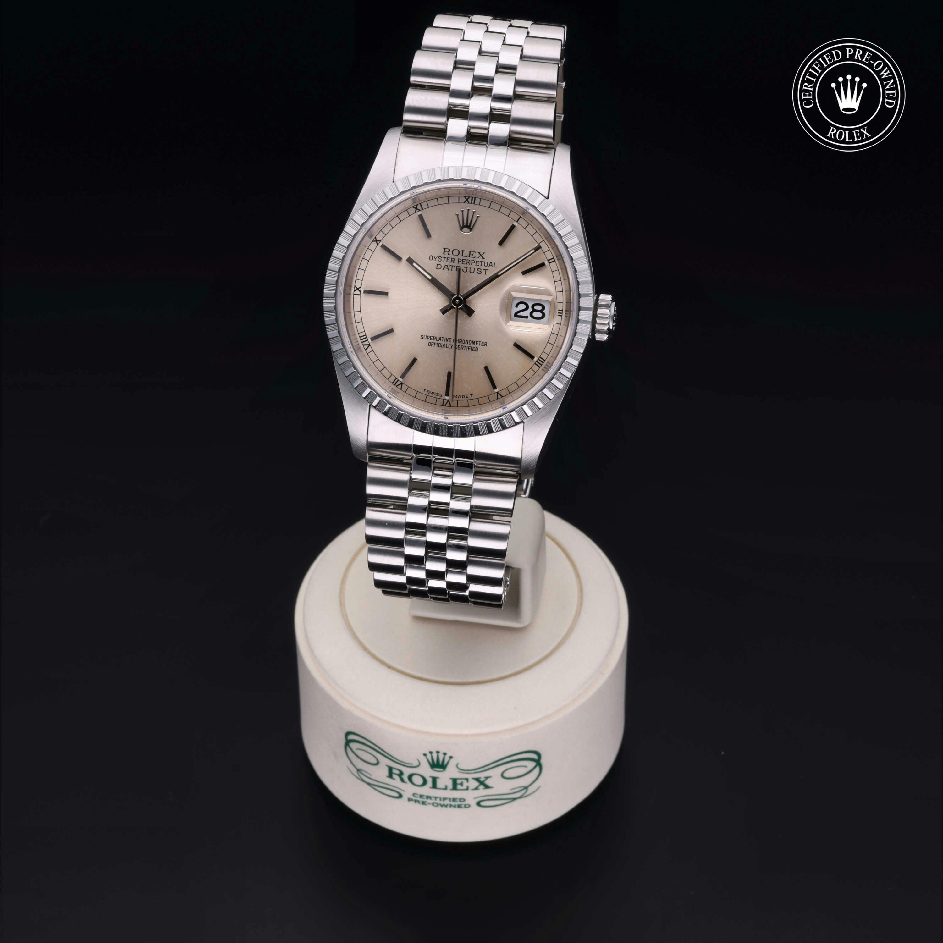 Certified pre owned rolex datejust new arrivals