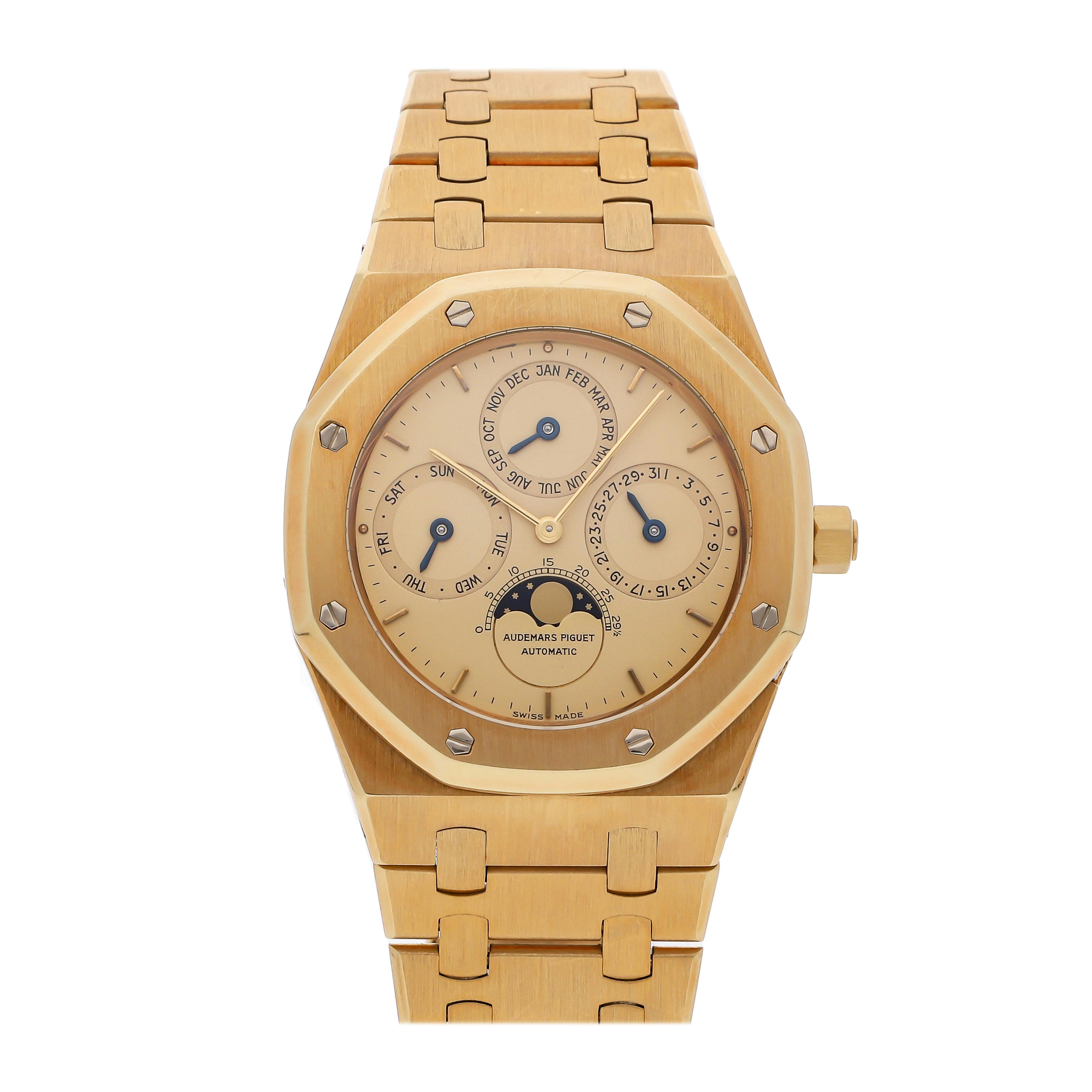 Pre Owned Audemars Piguet Royal Oak Perpetual Calendar 25654BA.OO