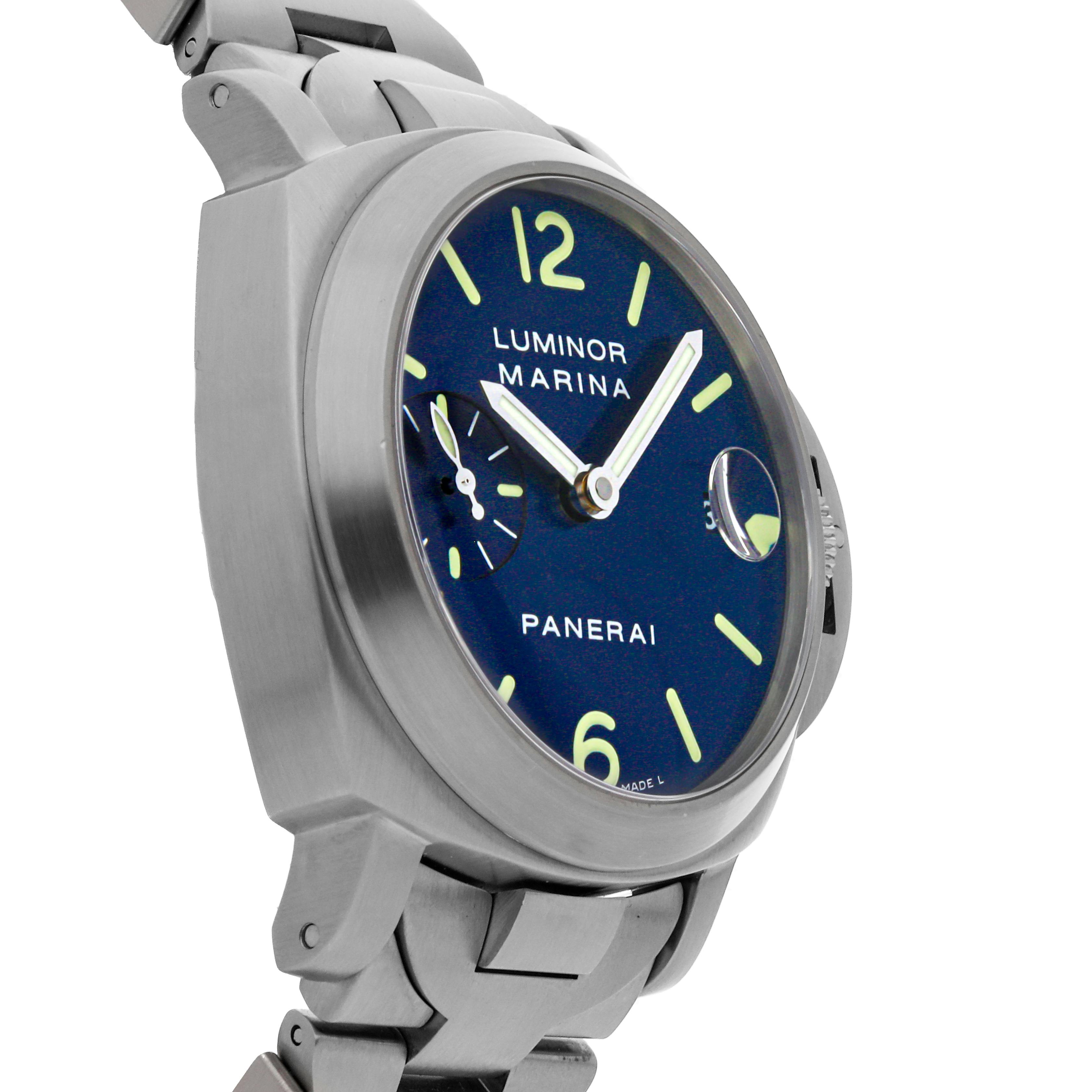 Pre Owned Panerai Luminor Marina PAM 70 Govberg Jewelers