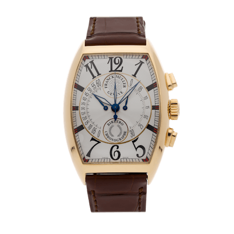 Vertical Cintree Curvex BiRetro Chronograph