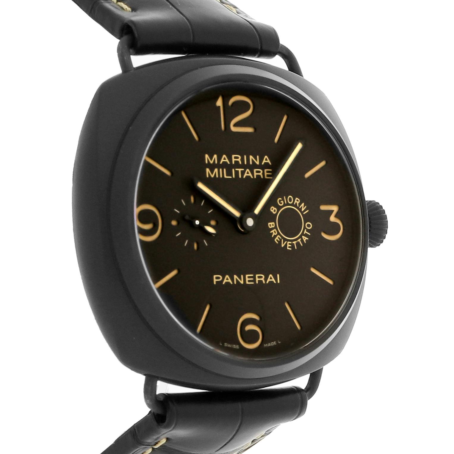 Pre Owned Panerai Radiomir Composite Marina Militare 8 Giorni PAM