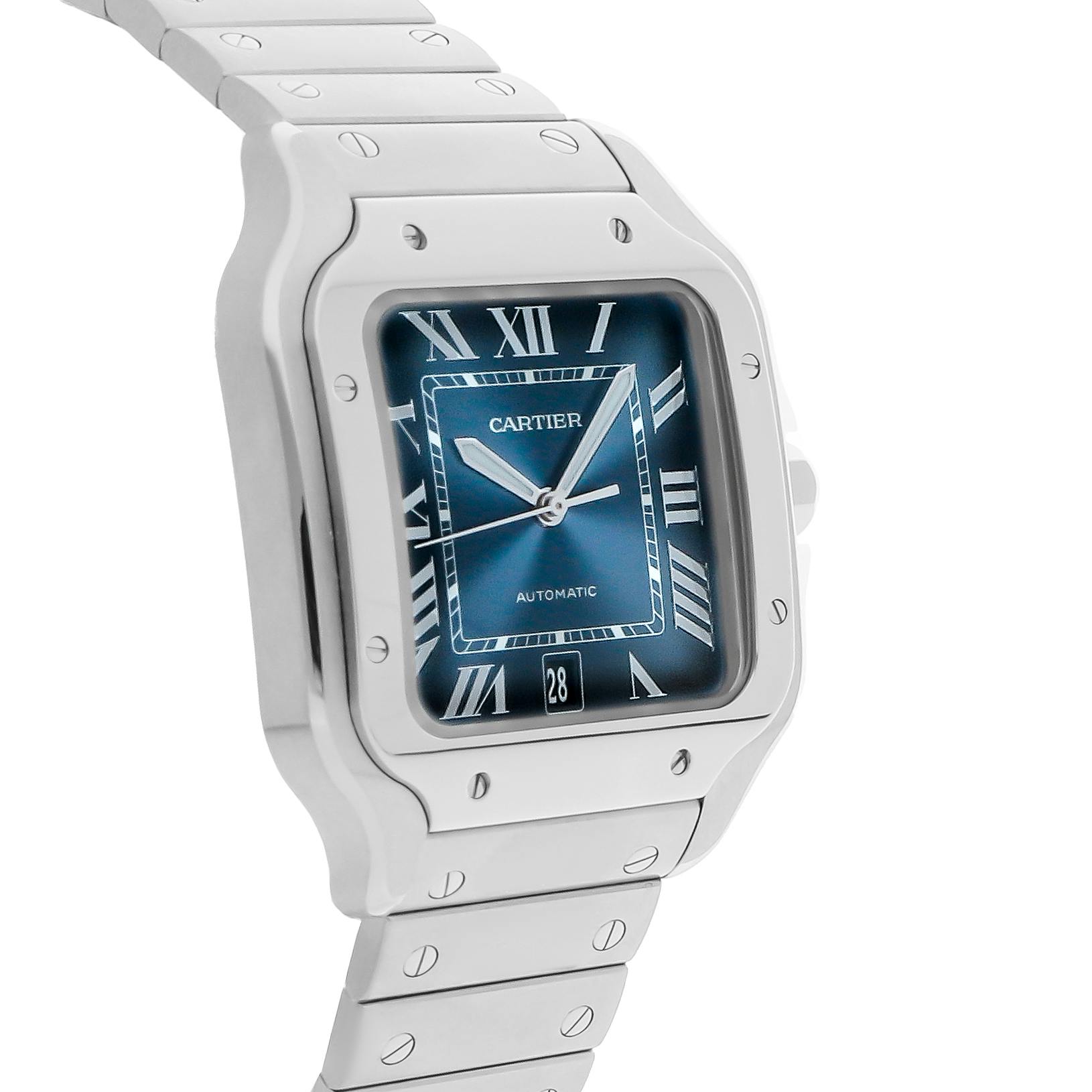 Mens cartier sale santos pre owned