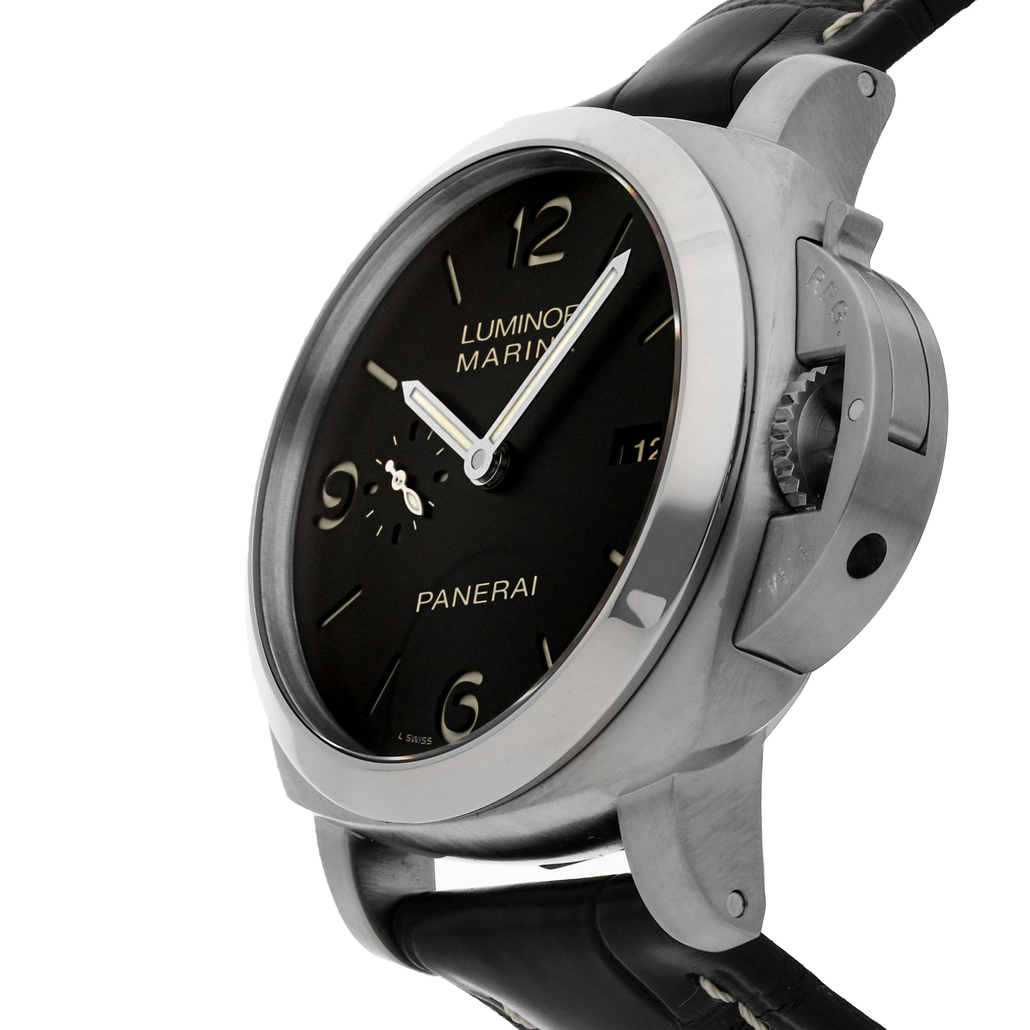 Pre Owned Panerai Luminor Marina 1950 3 Days PAM 312 Govberg