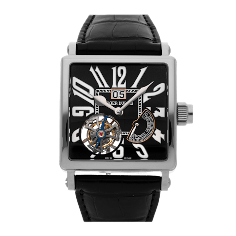 Vertical Golden Square Flying Tourbillon